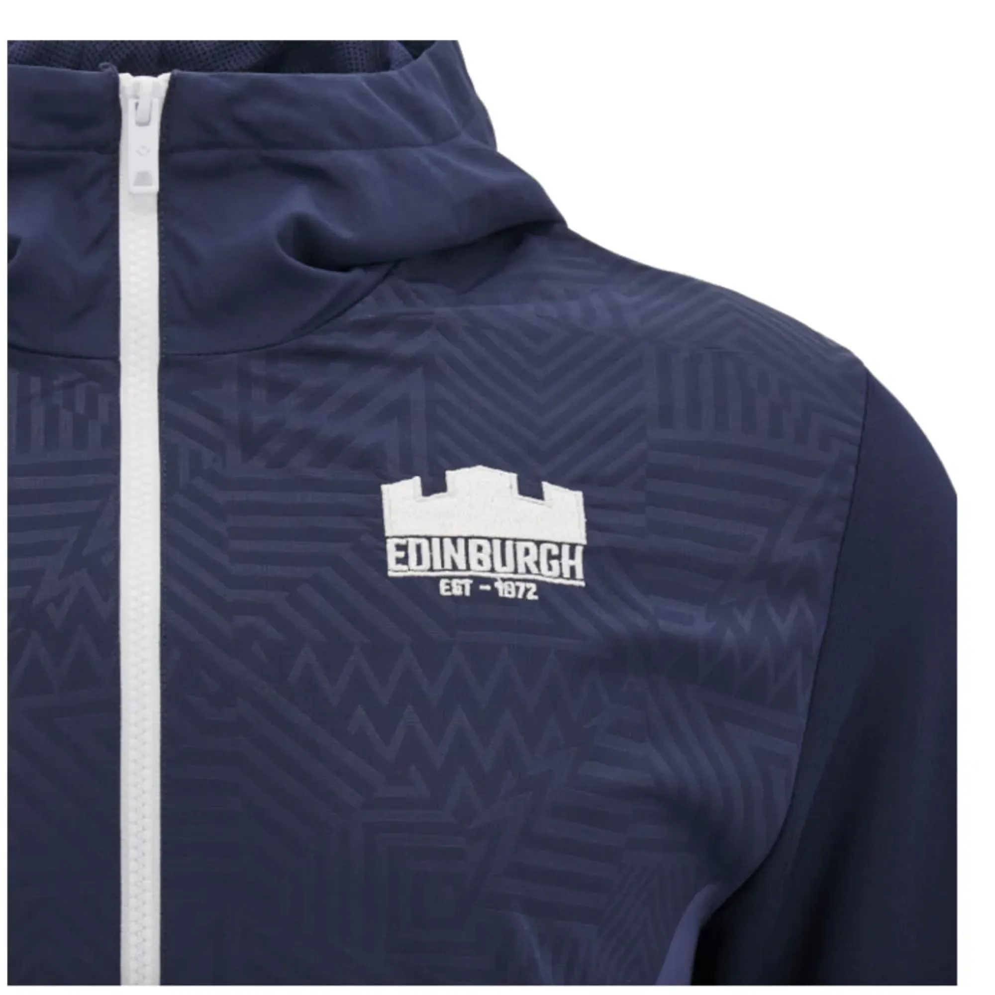 2024-2025 Edinburgh Rugby Warm Up Anthem Jacket (Navy)