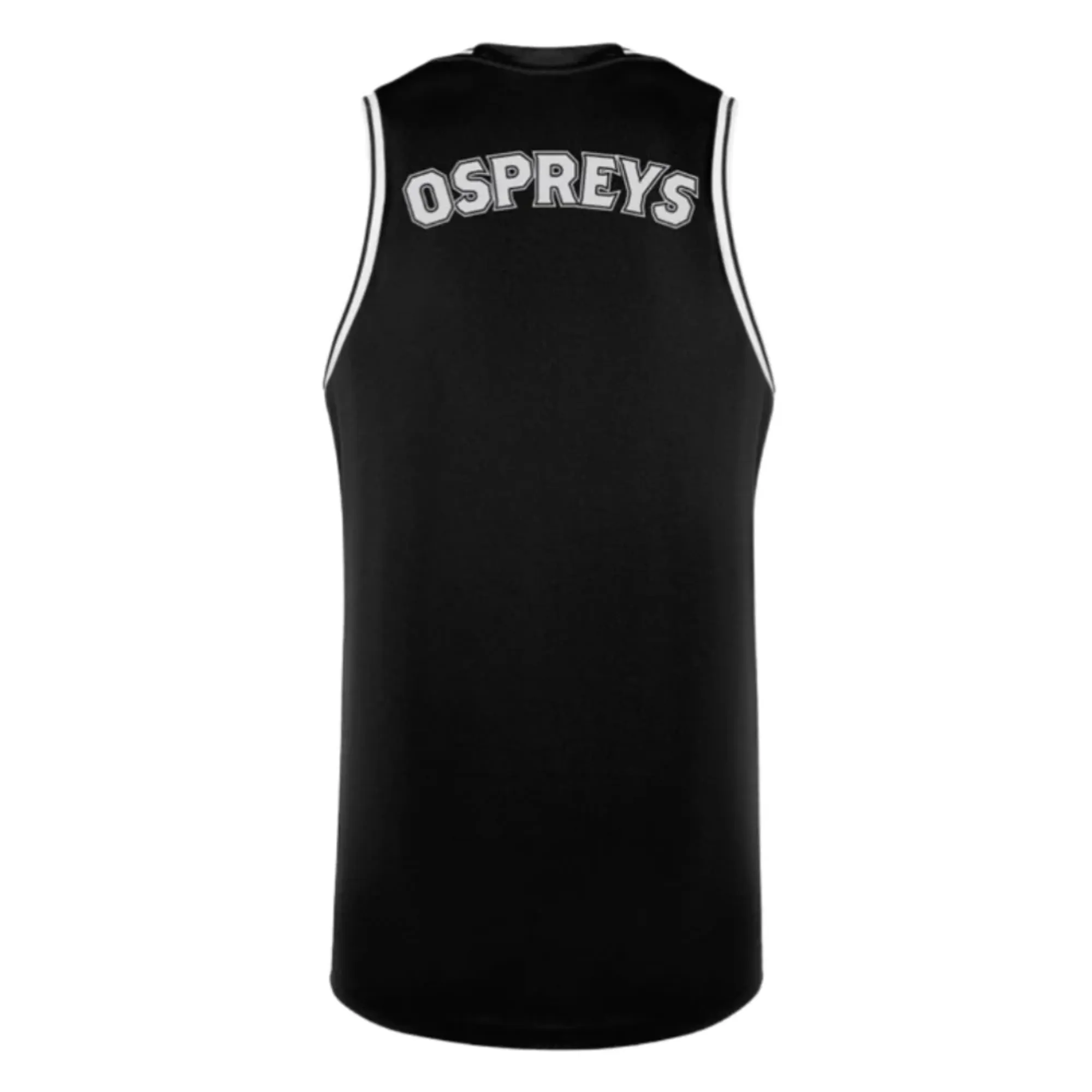 2024-2025 Ospreys Rugby Basketball Vest (Black)