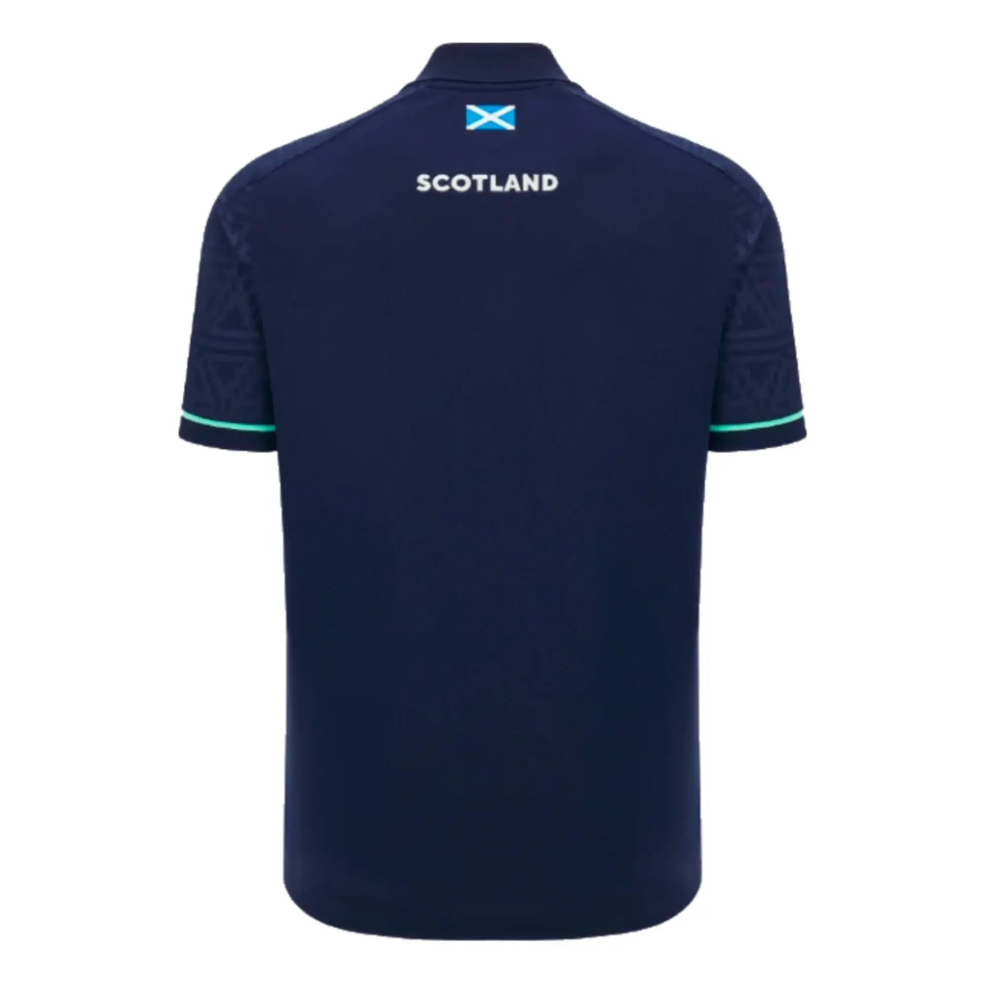 2024-2025 Scotland Rugby RGB Fit Travel Poly Polo Shirt (Navy)