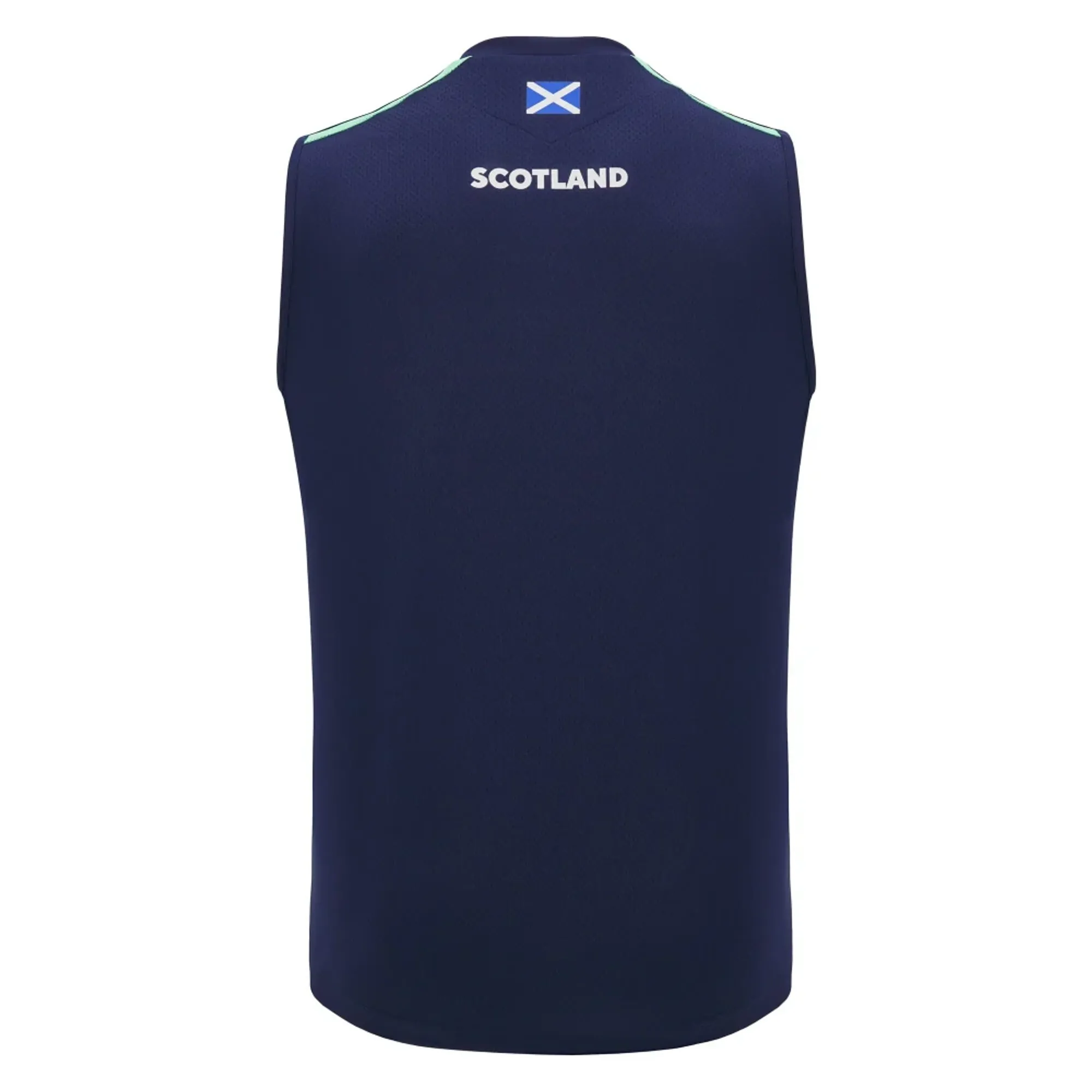2024-2025 Scotland Rugby Training Sleeveless Shirt (Navy)