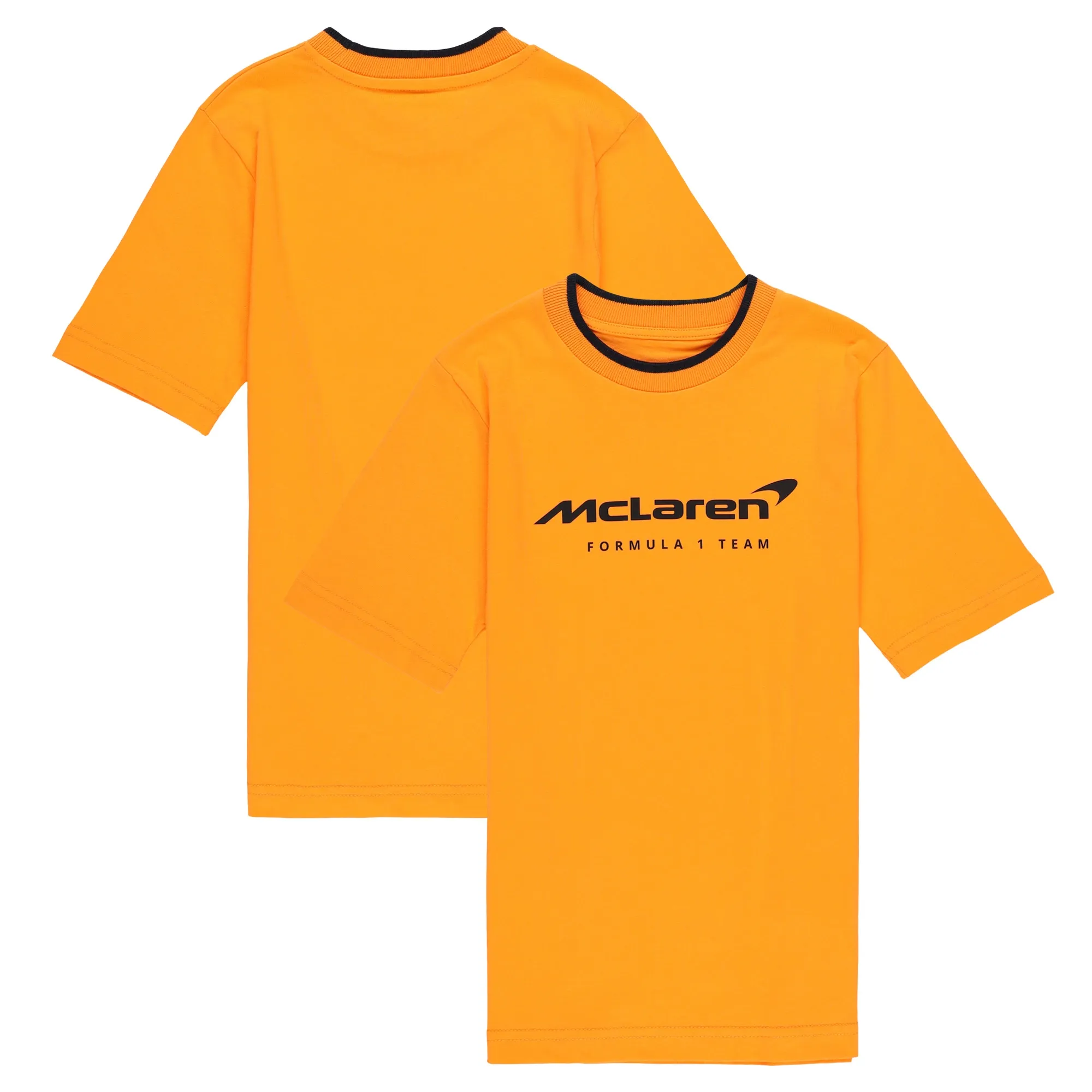 2024 McLaren Core Essentials T-Shirt (Orange) - Kids