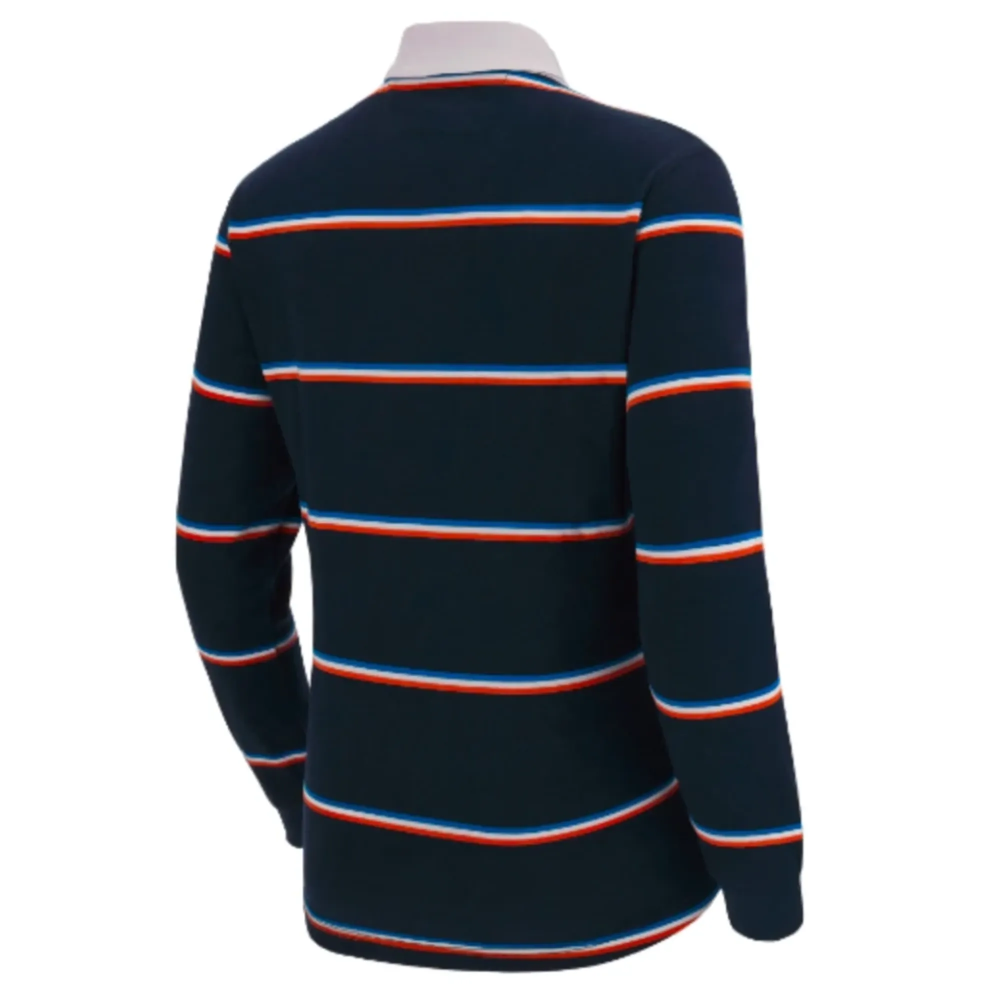 Macron RWC 2023 Cotton Tricolore Rugby Jersey (Navy)