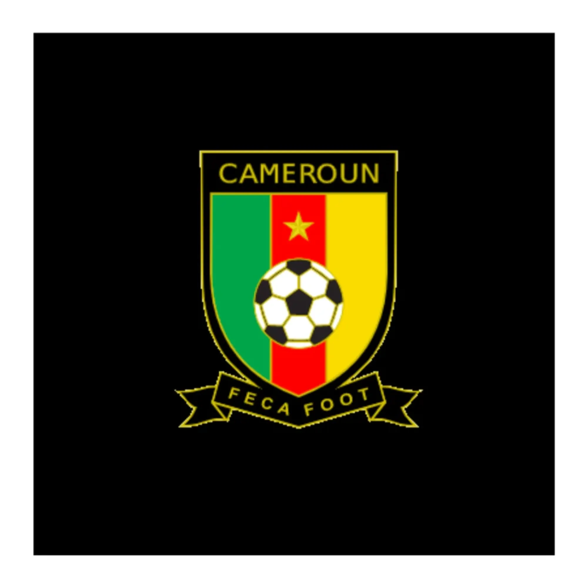 2023-2024 Cameroon Mens Rain Jacket (Black)