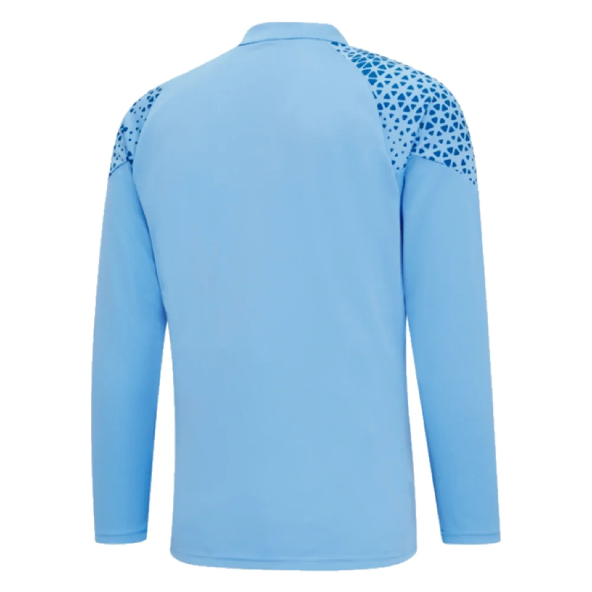 2023-2024 Man City Training Half Zip Top (Light Blue)