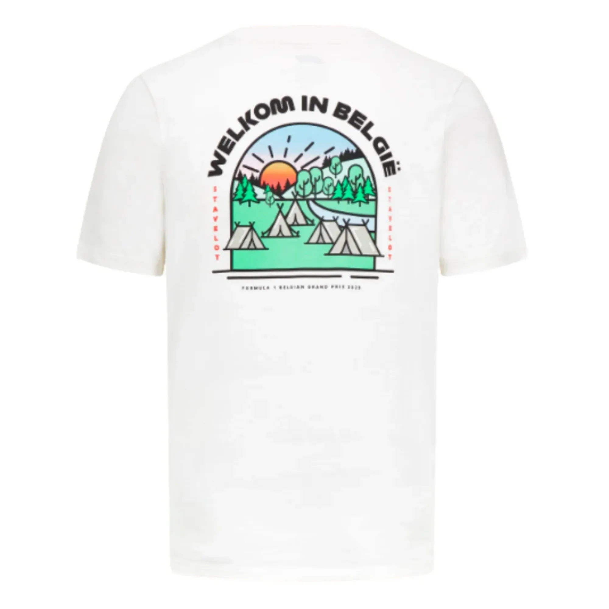 2023 Formula 1 F1 RS Spa T-Shirt (White)