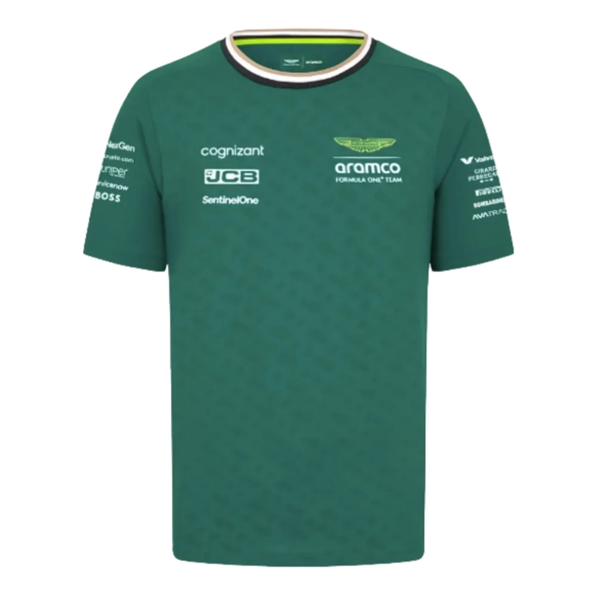 2024 Aston Martin Lance Stroll Team Tee (Green) - Kids