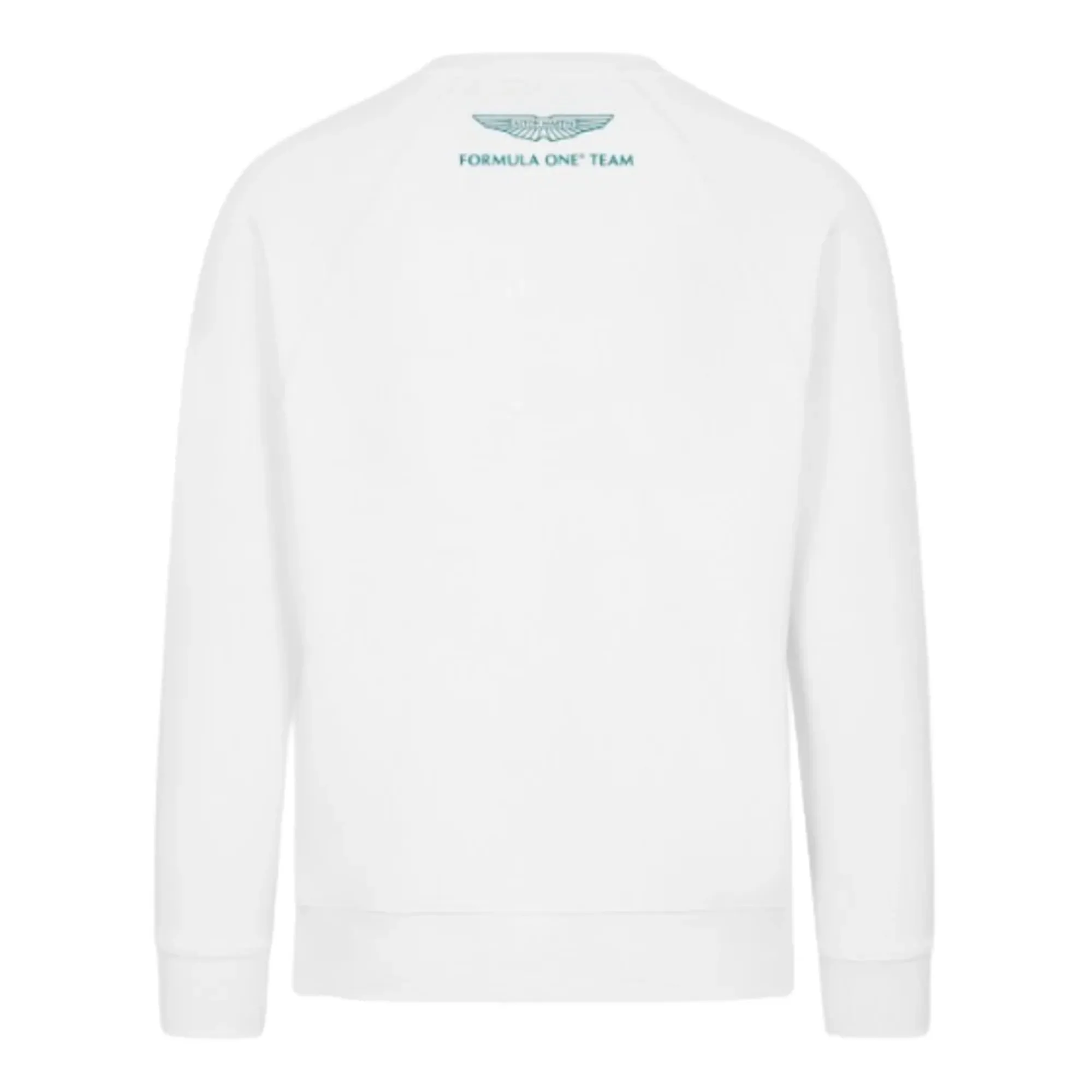 2024 Aston Martin Logo Crew Sweatshirt (White)