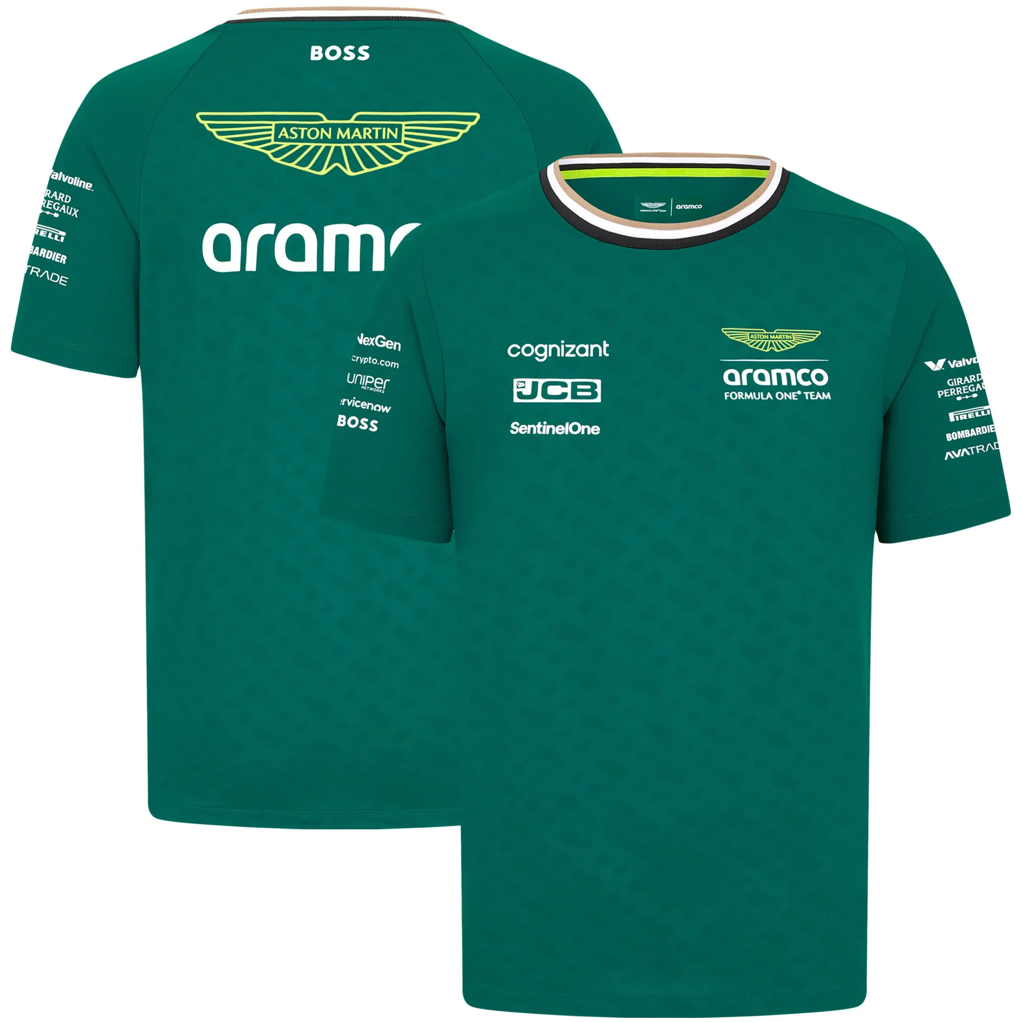 2024 Aston Martin Mens Team Tee (Green)