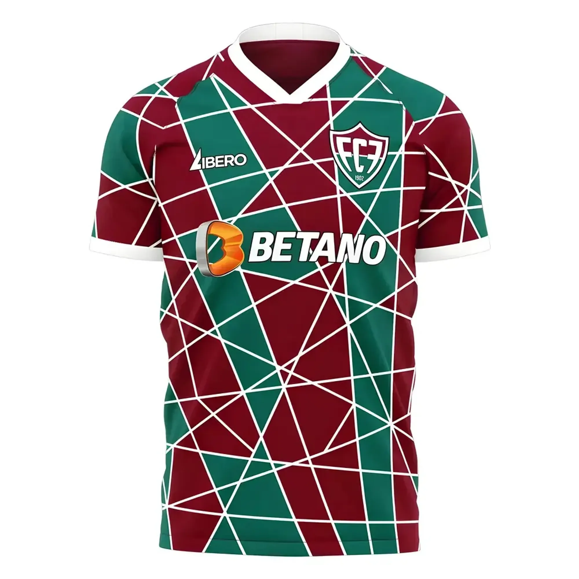 2025-2026 Fluminense Home Concept Shirt Adult Short Sleeve