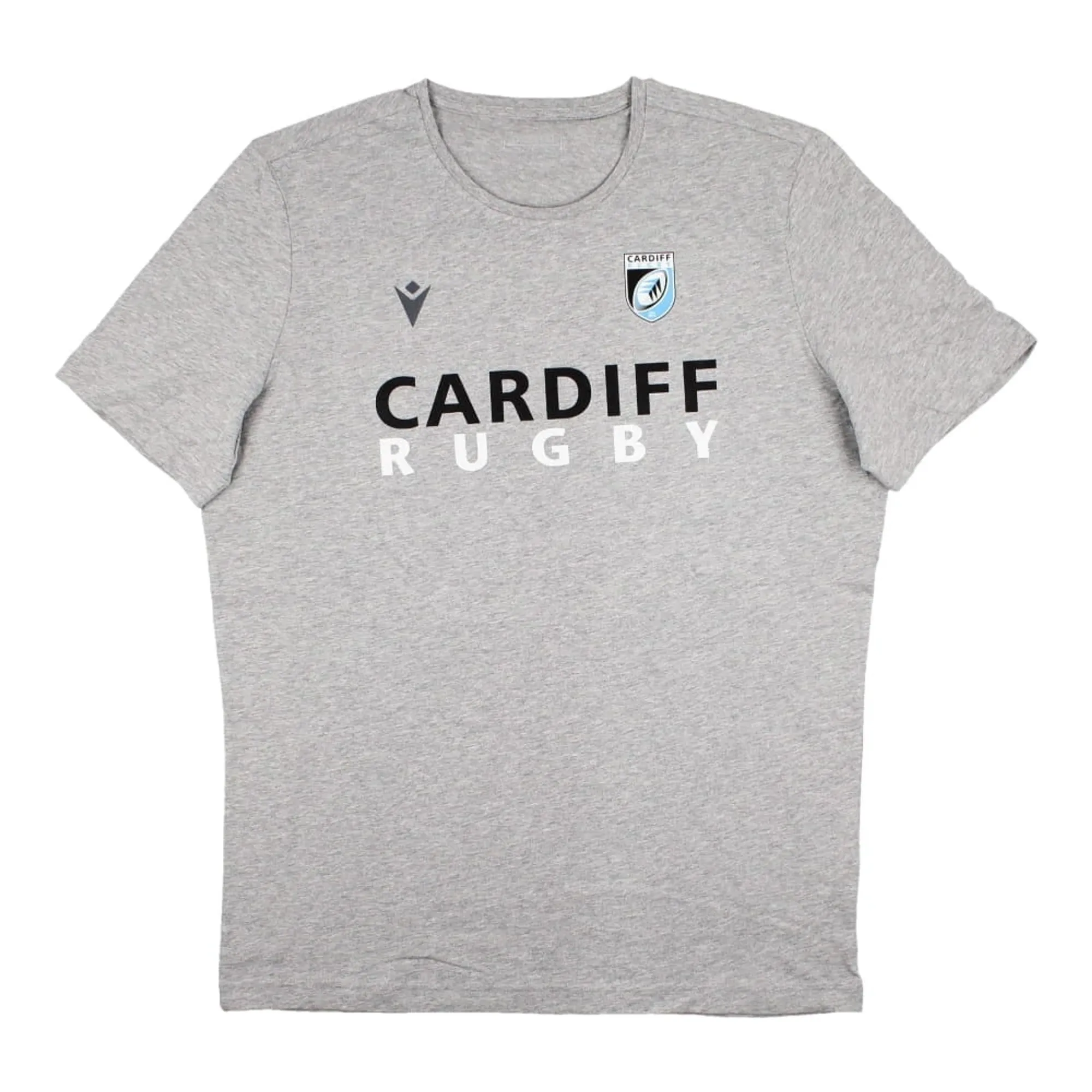 2022-2023 Cardiff Blues Leisure Cotton Tee (Grey)