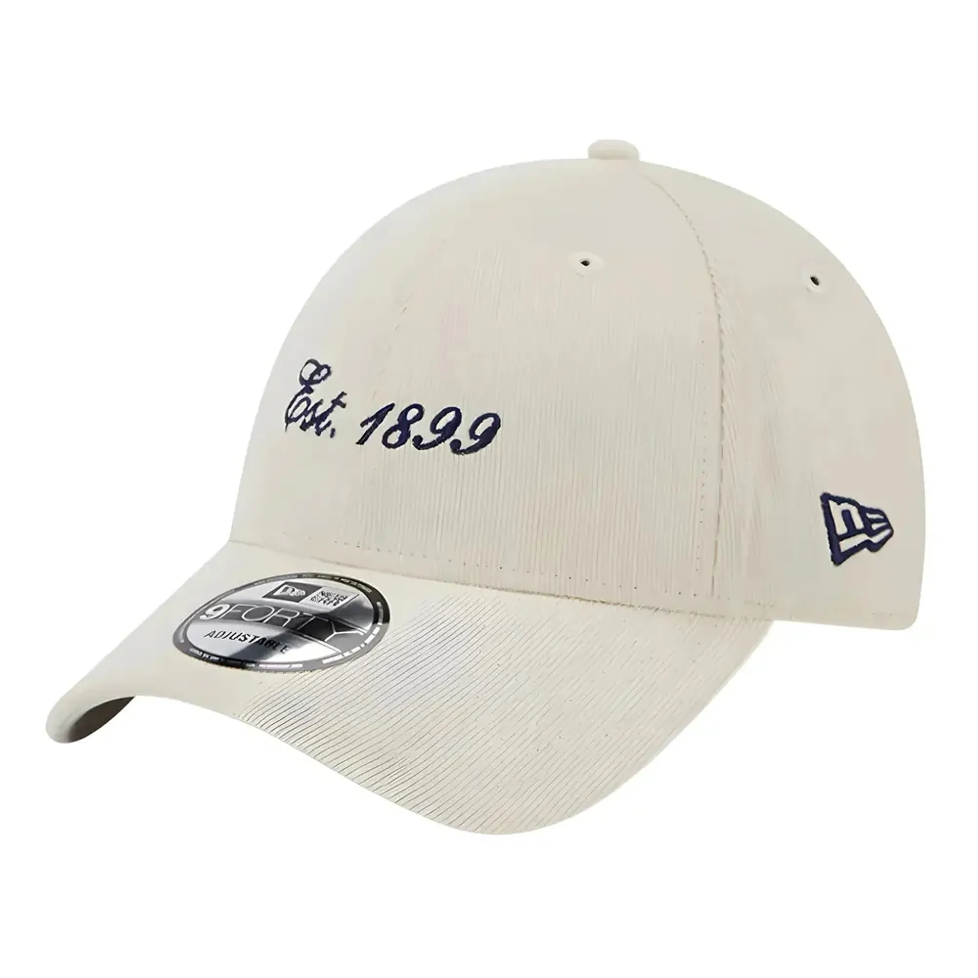 2023-2024 AC Milan Needle Cord 9FORTY Adjustable Cap (Cream)