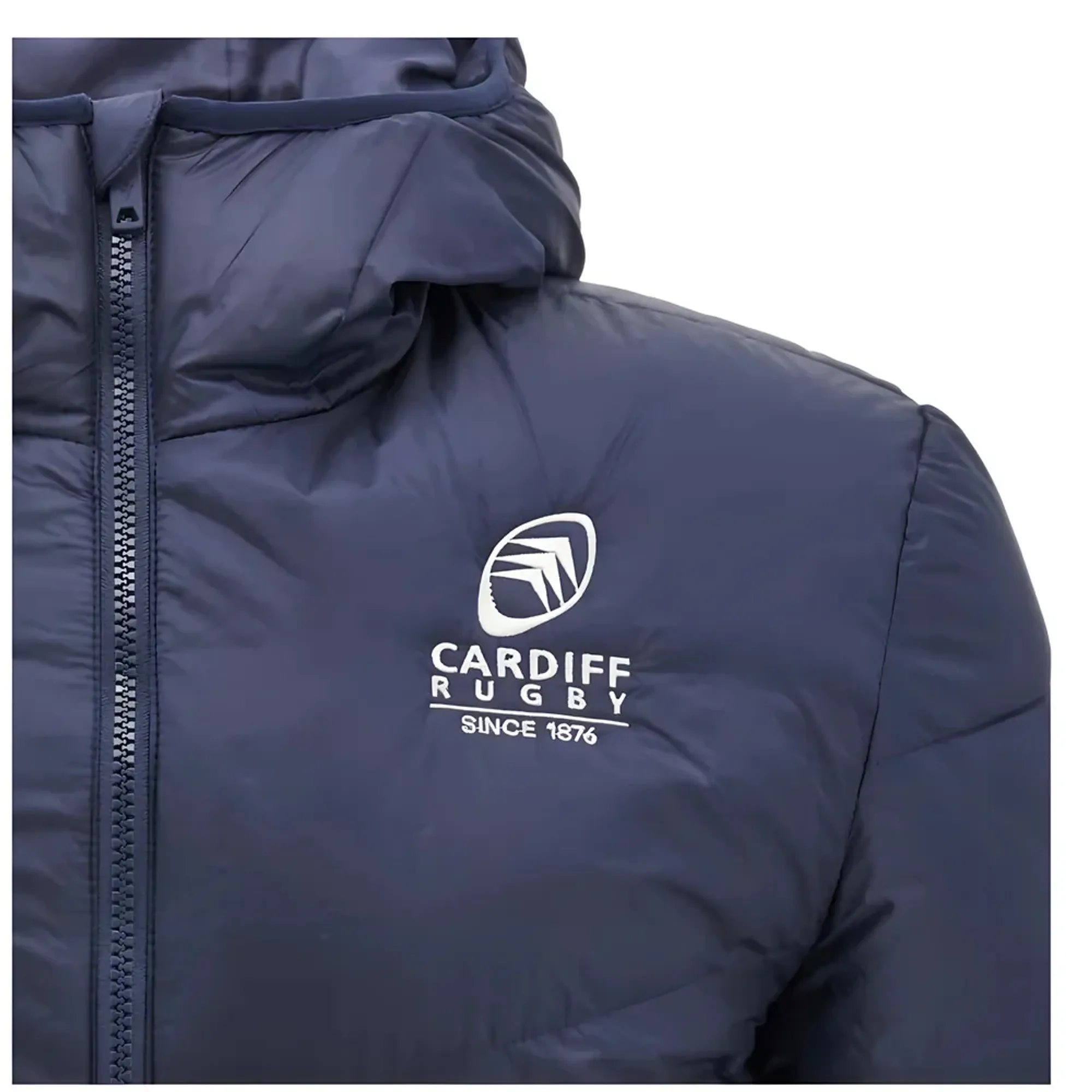 2024-2025 Cardiff Blues Rugby Padded Jacket (Navy)