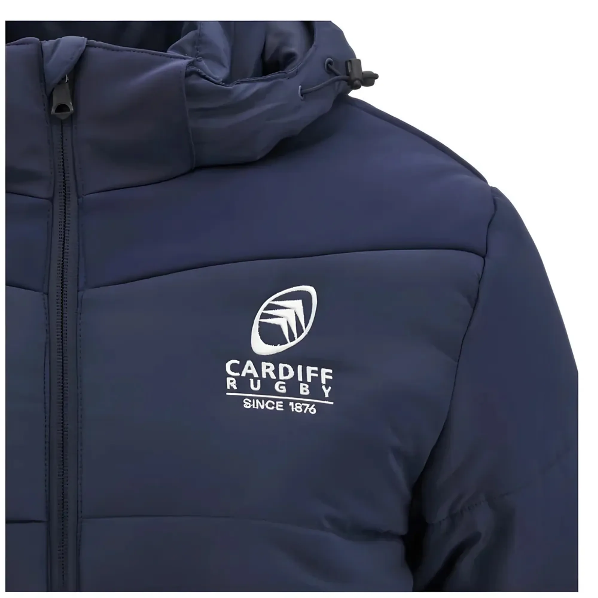2024-2025 Cardiff Blues Rugby Travel Jacket (Navy)