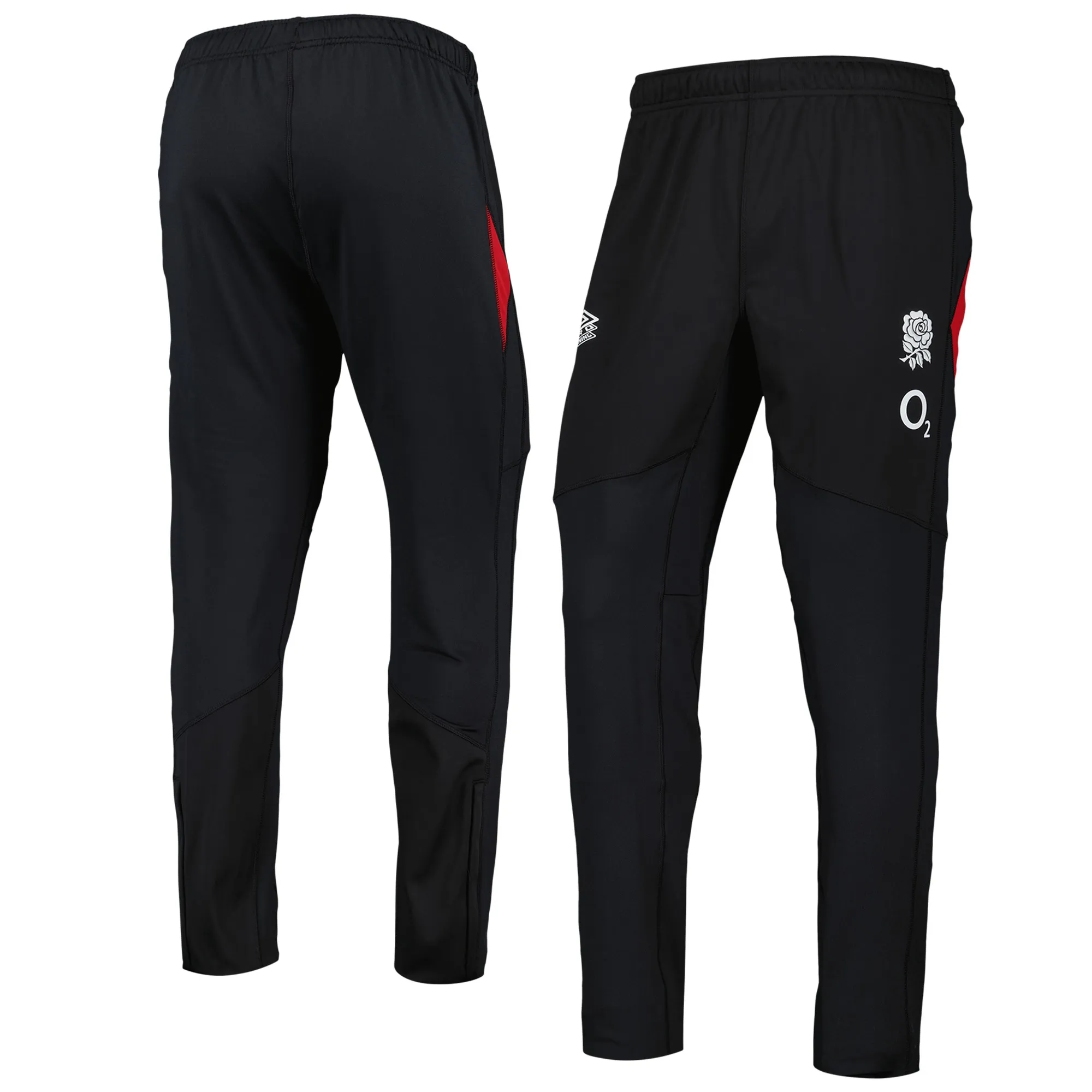 2024-2025 England Rugby O2 Contract Drill Pants (Black)