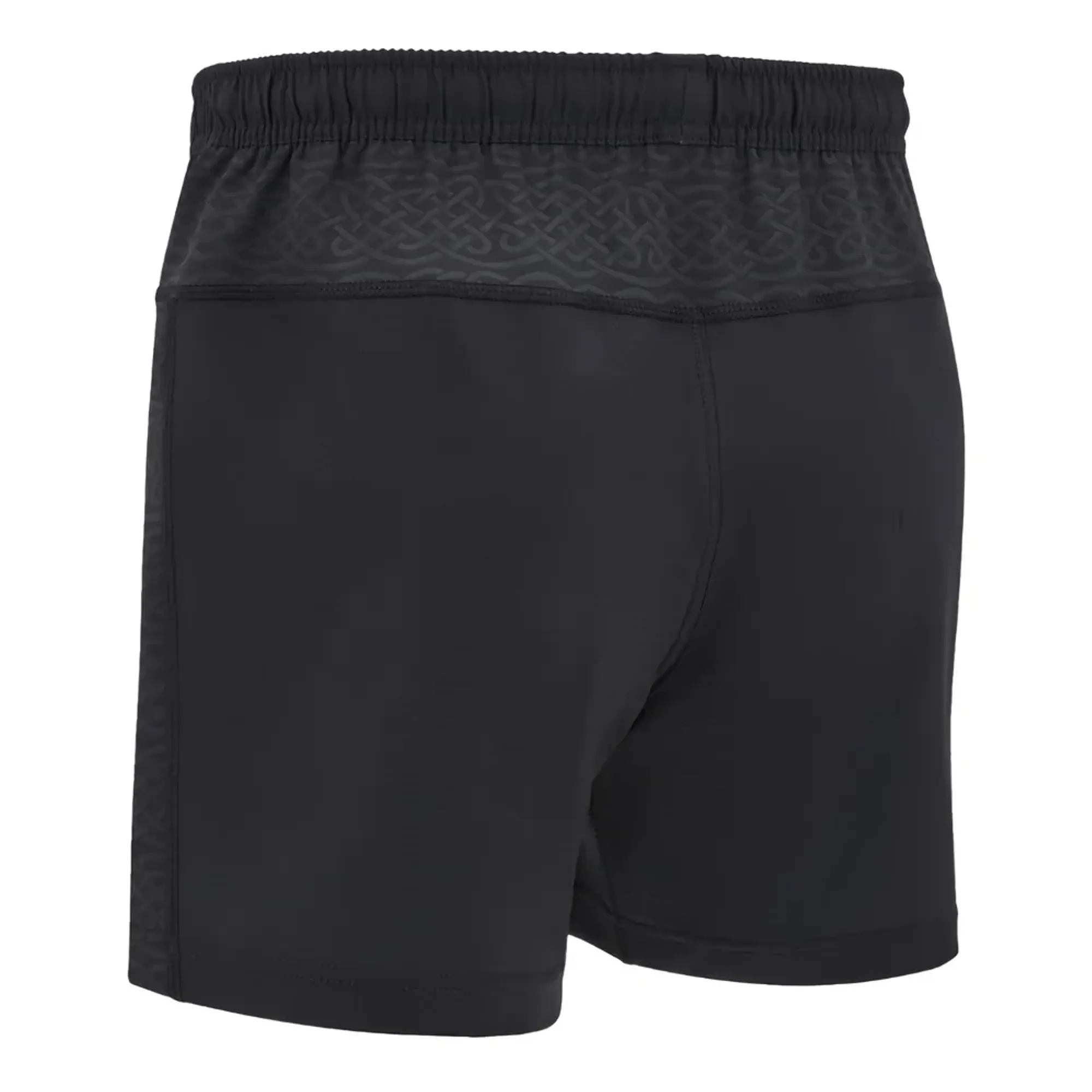 2024-2025 Glasgow Warriors Rugby Home Shorts (Black)