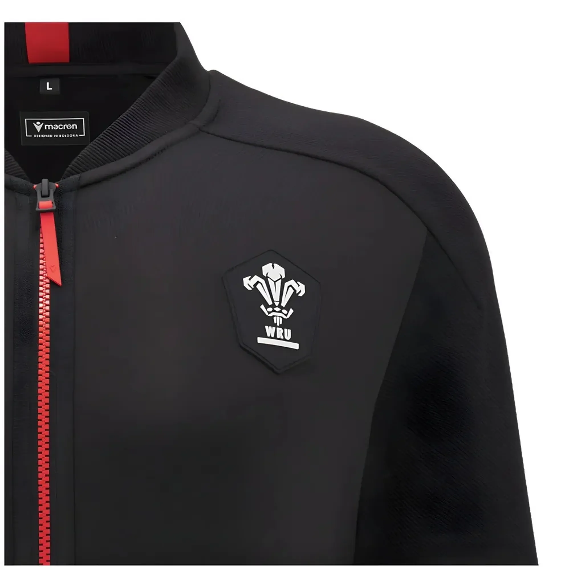 2024-2025 Wales Rugby Anthem Jacket (Black)