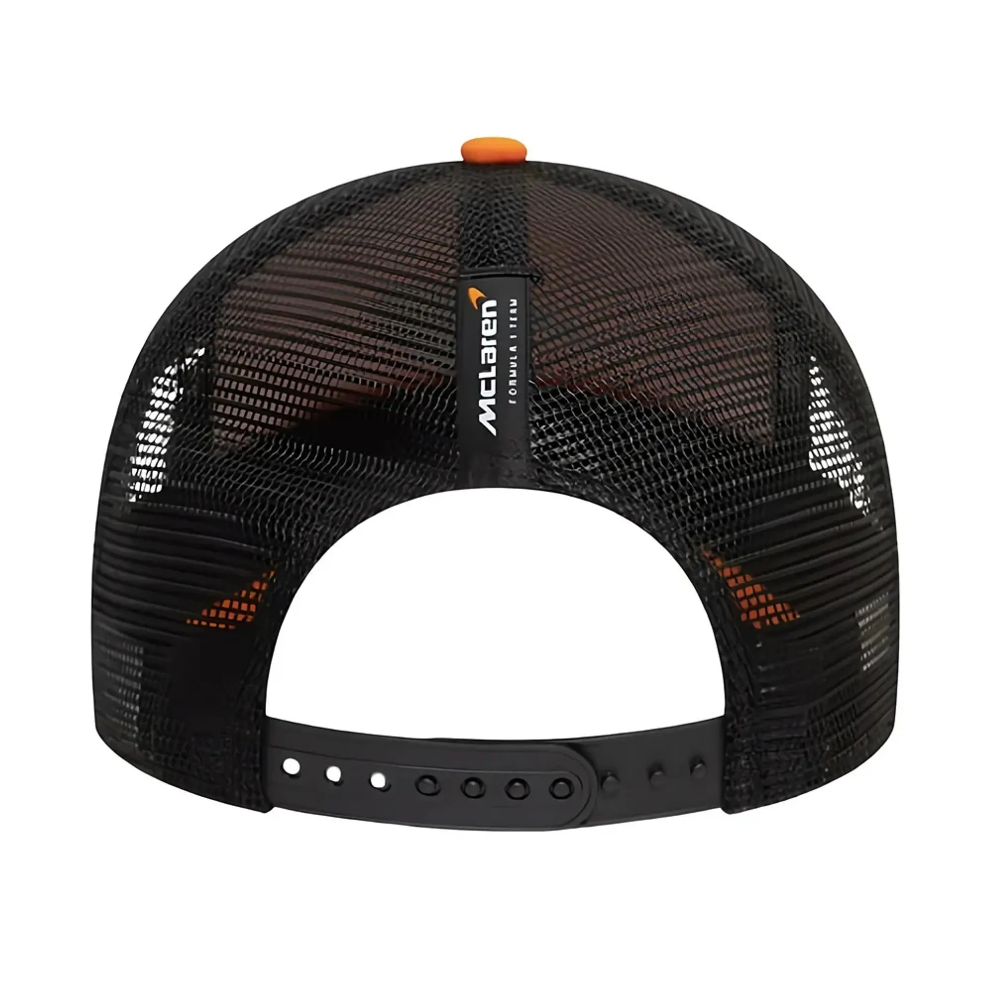 2024 McLaren A-Frame Trucker Cap (Orange)