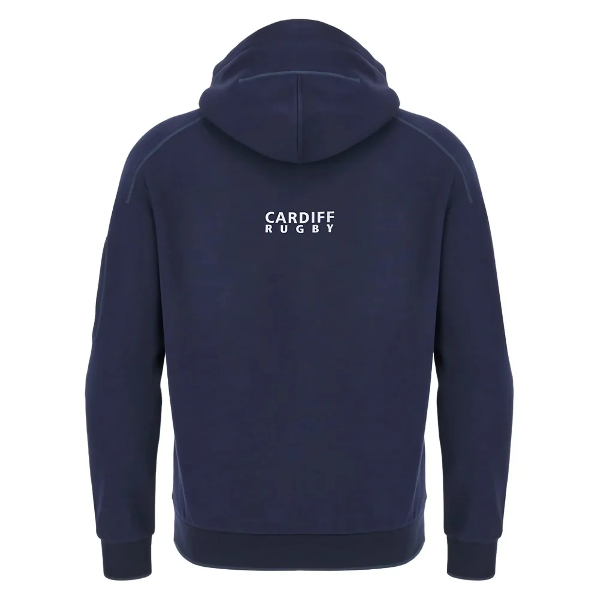 2025-2026 Cardiff Blues Rugby Ath Cotton Hoody (Navy)