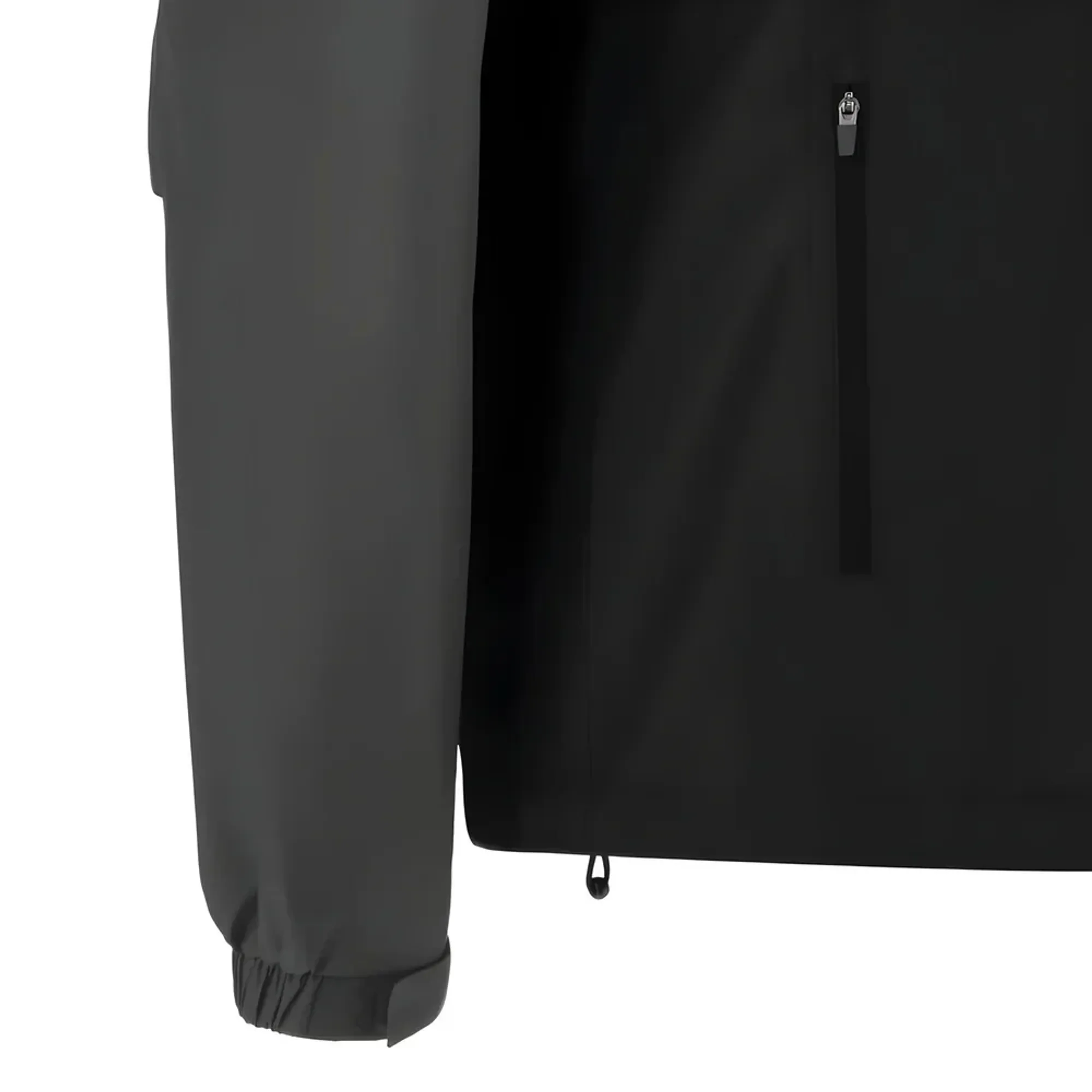 2025-2026 Glasgow Warriors Training Rain Jacket (Black)