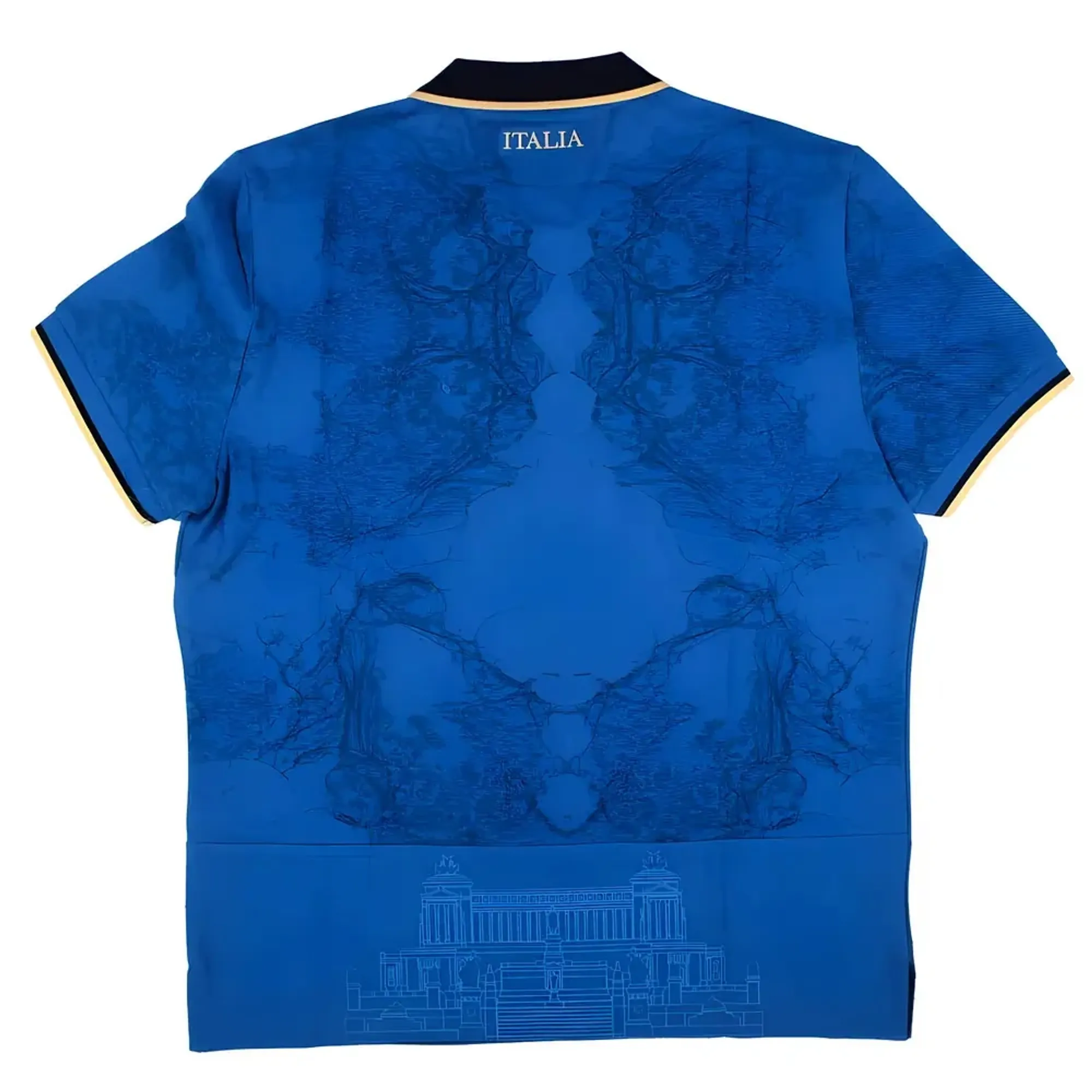 2025-2026 Italy FIR Home Cotton Rugby Shirt