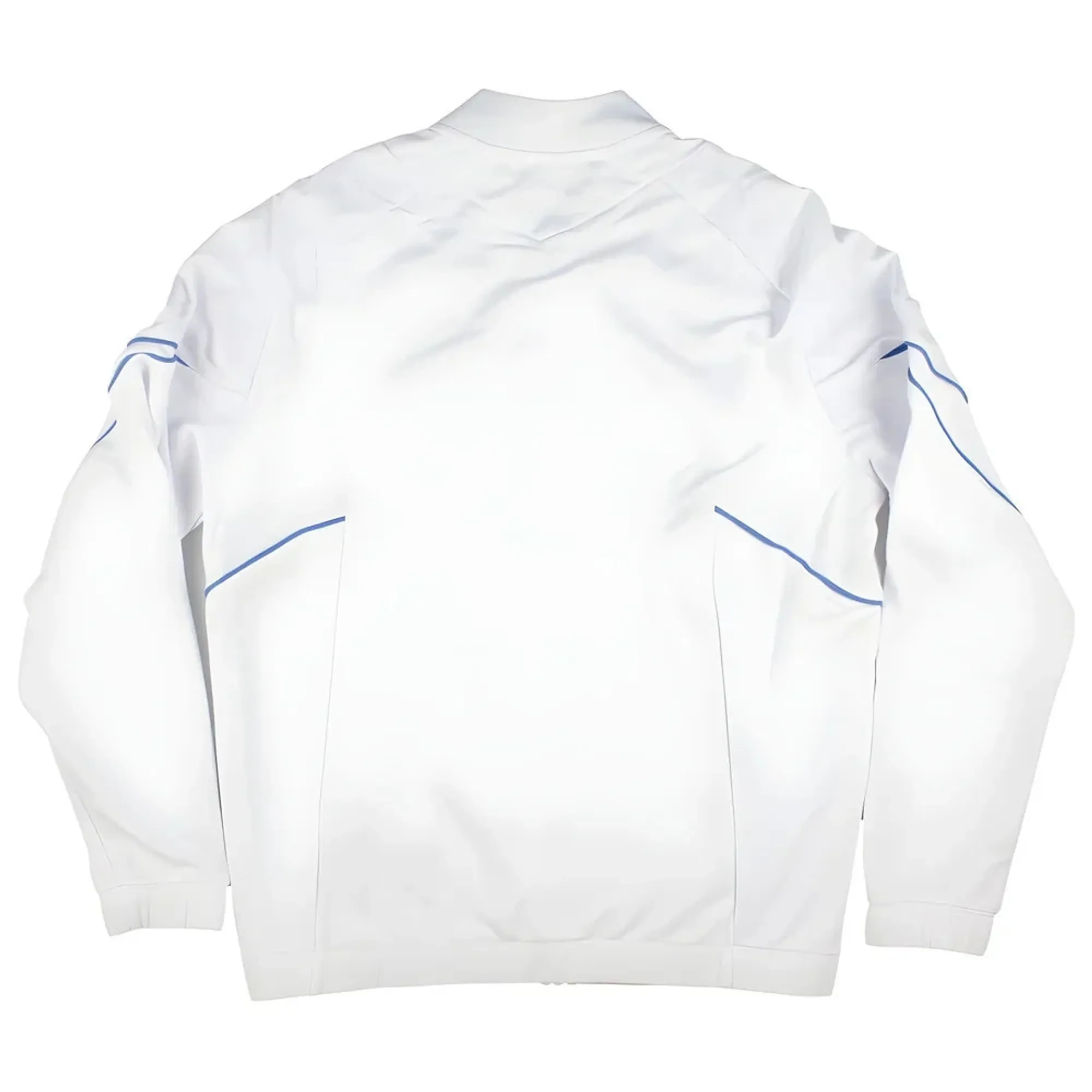 2025-2026 Italy FIR Rugby Training Full Zip Top (White)