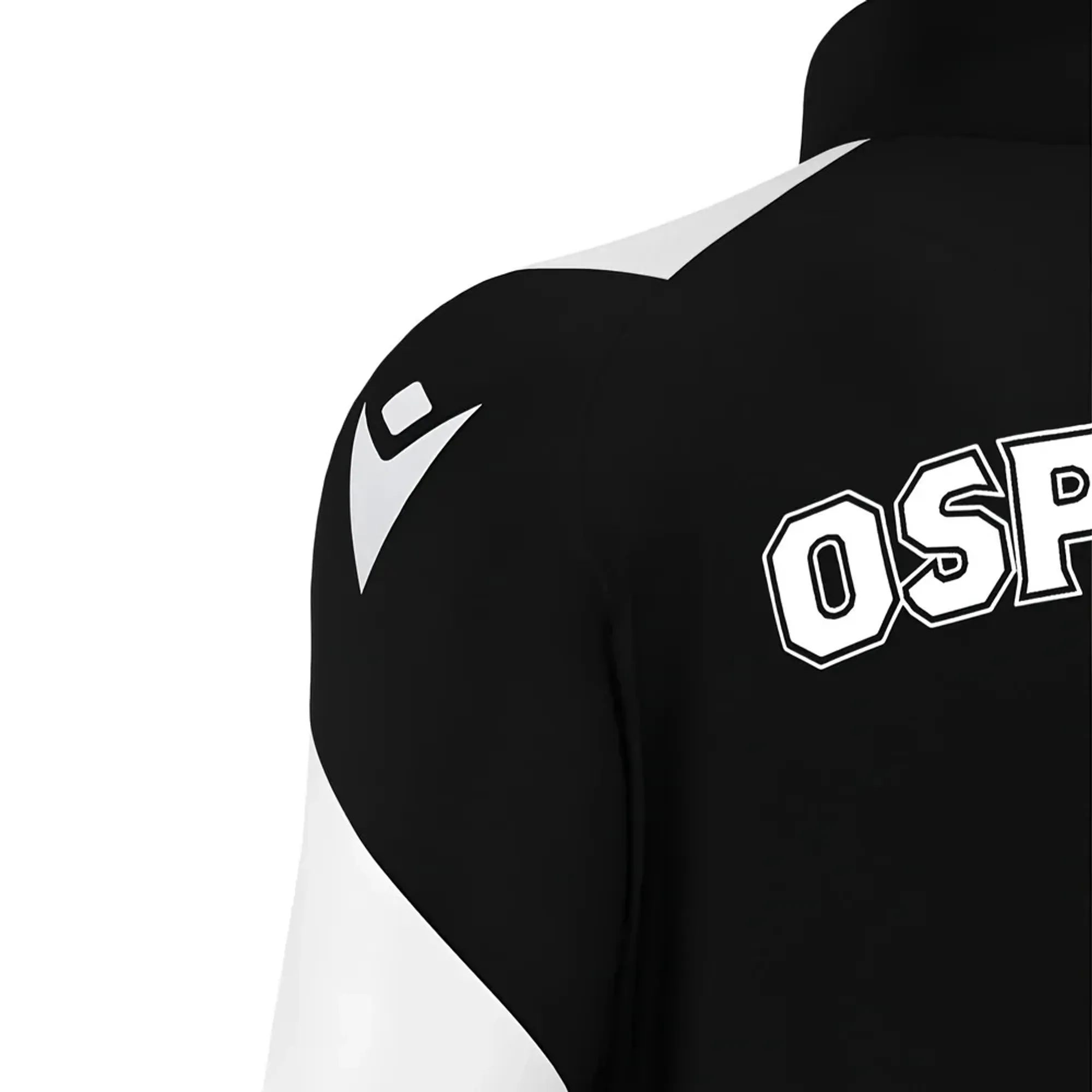 2025-2026 Ospreys Rugby 1/4 Zip Training Top (Black)