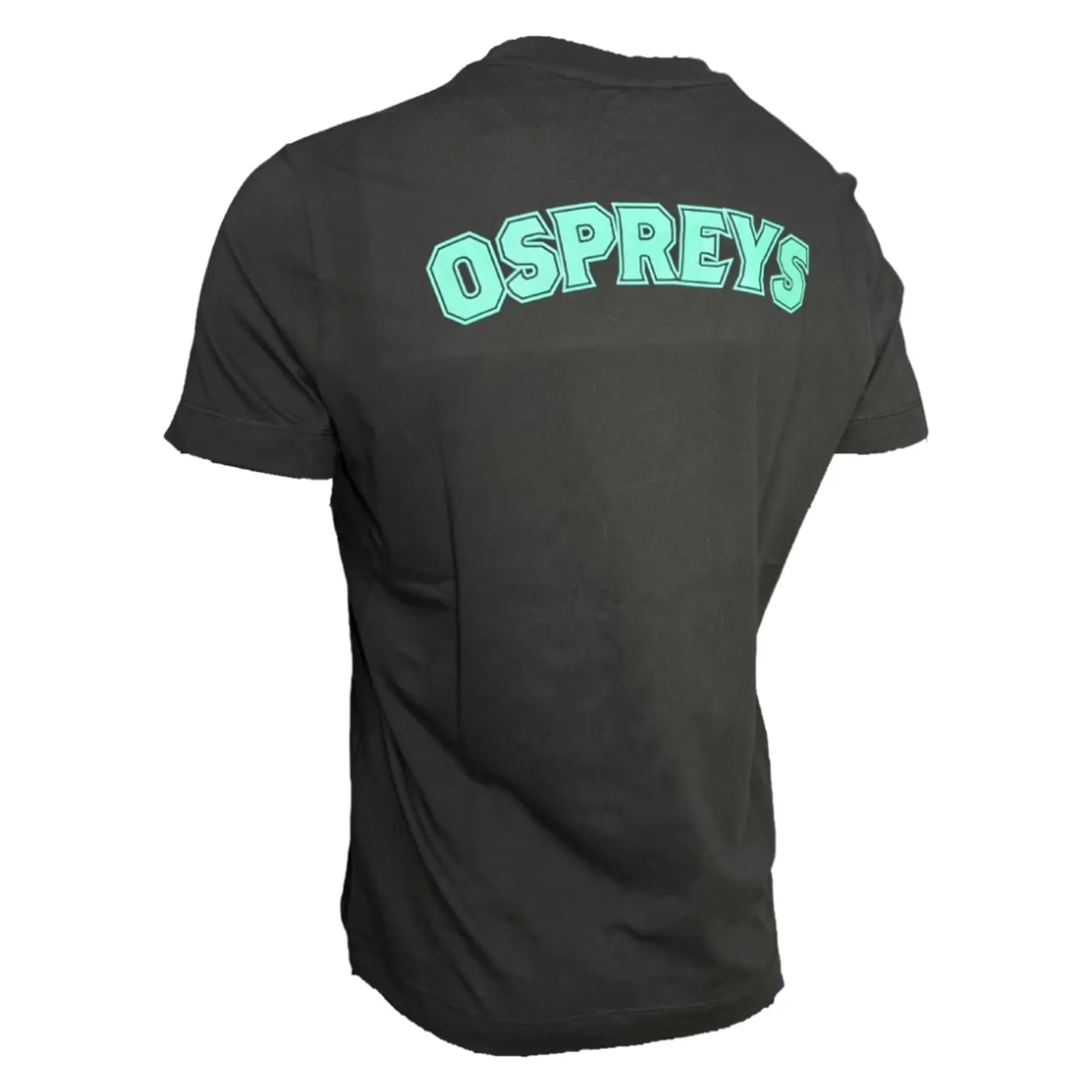 2025-2026 Ospreys Rugby Cotton Leisure Tee (Black)