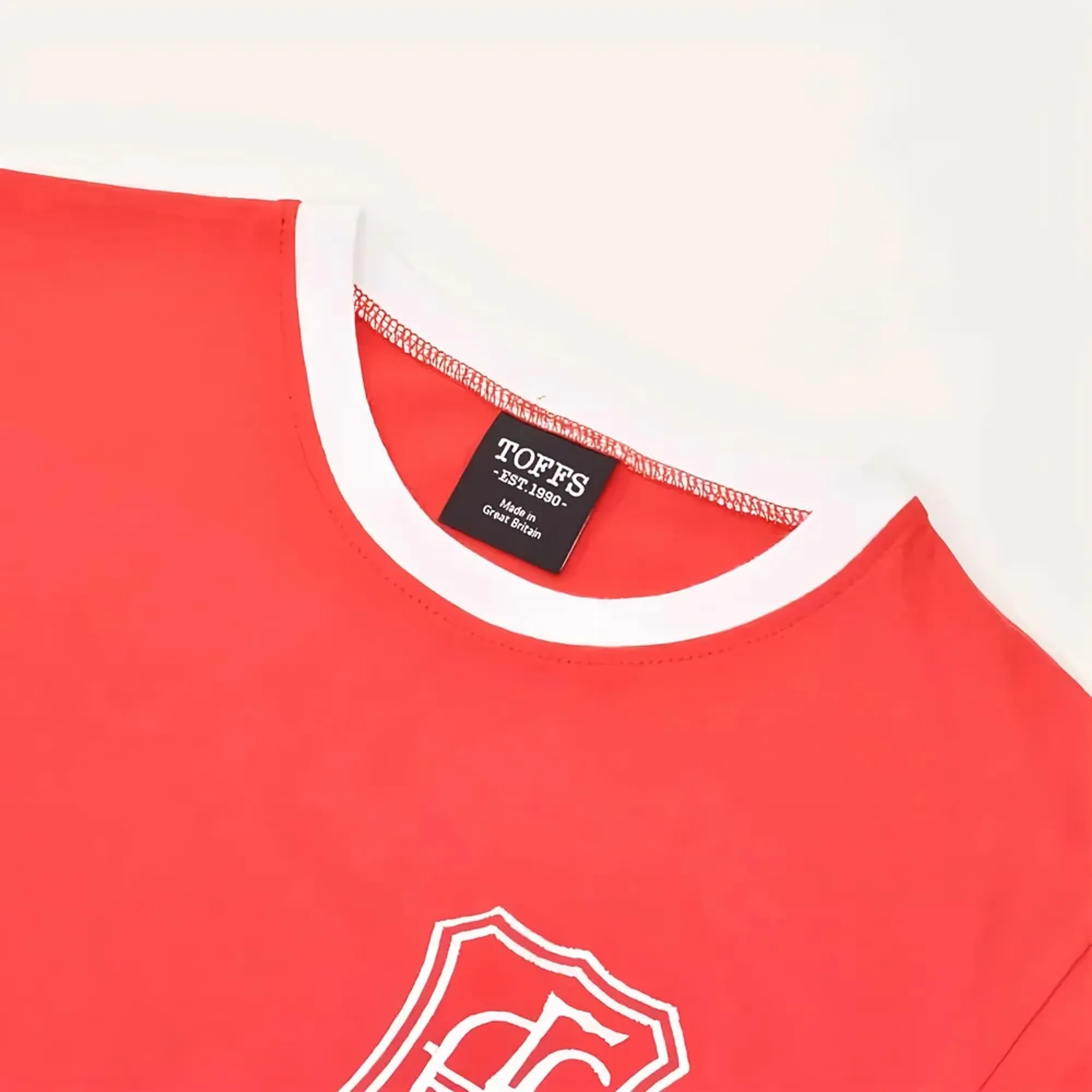 Aberdeen 12th Man T-Shirt - Red/White Ringer