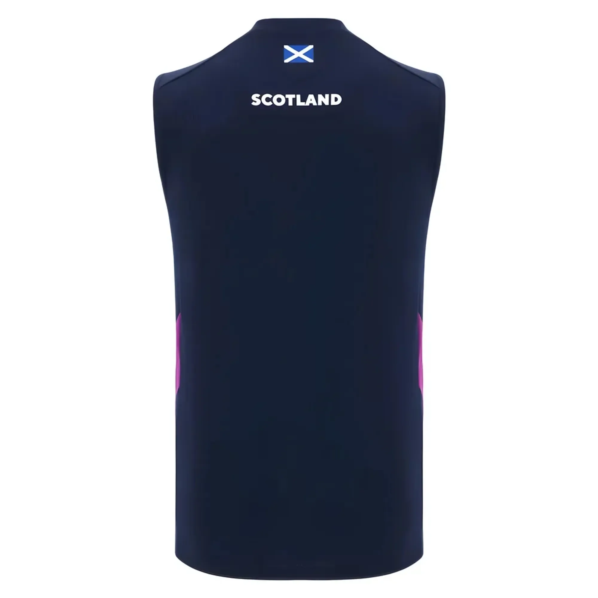2025-2026 Scotland Poly Sleeveless Training Shirt (Navy)