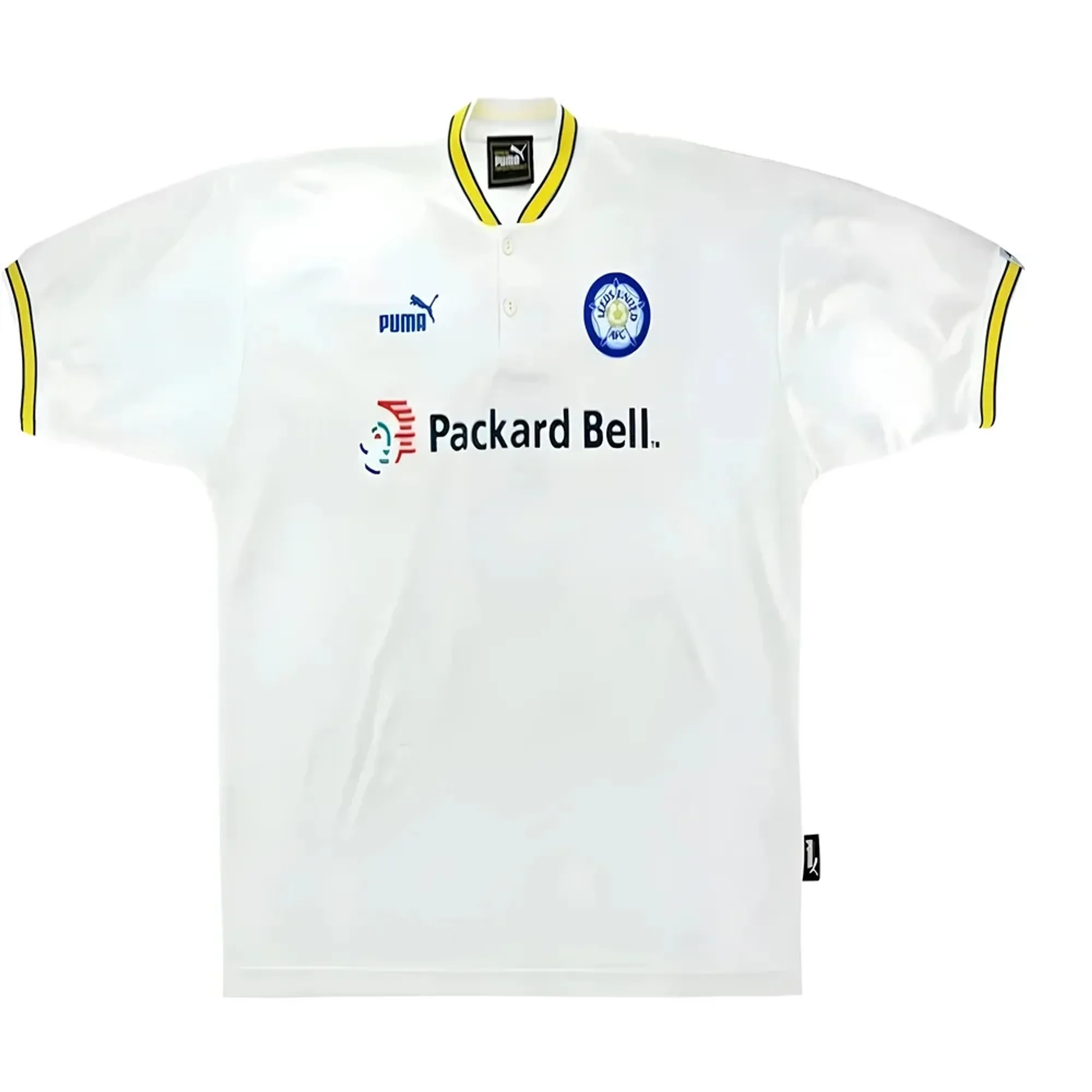 Leeds United 1996-99 Home Shirt (M) (Excellent)