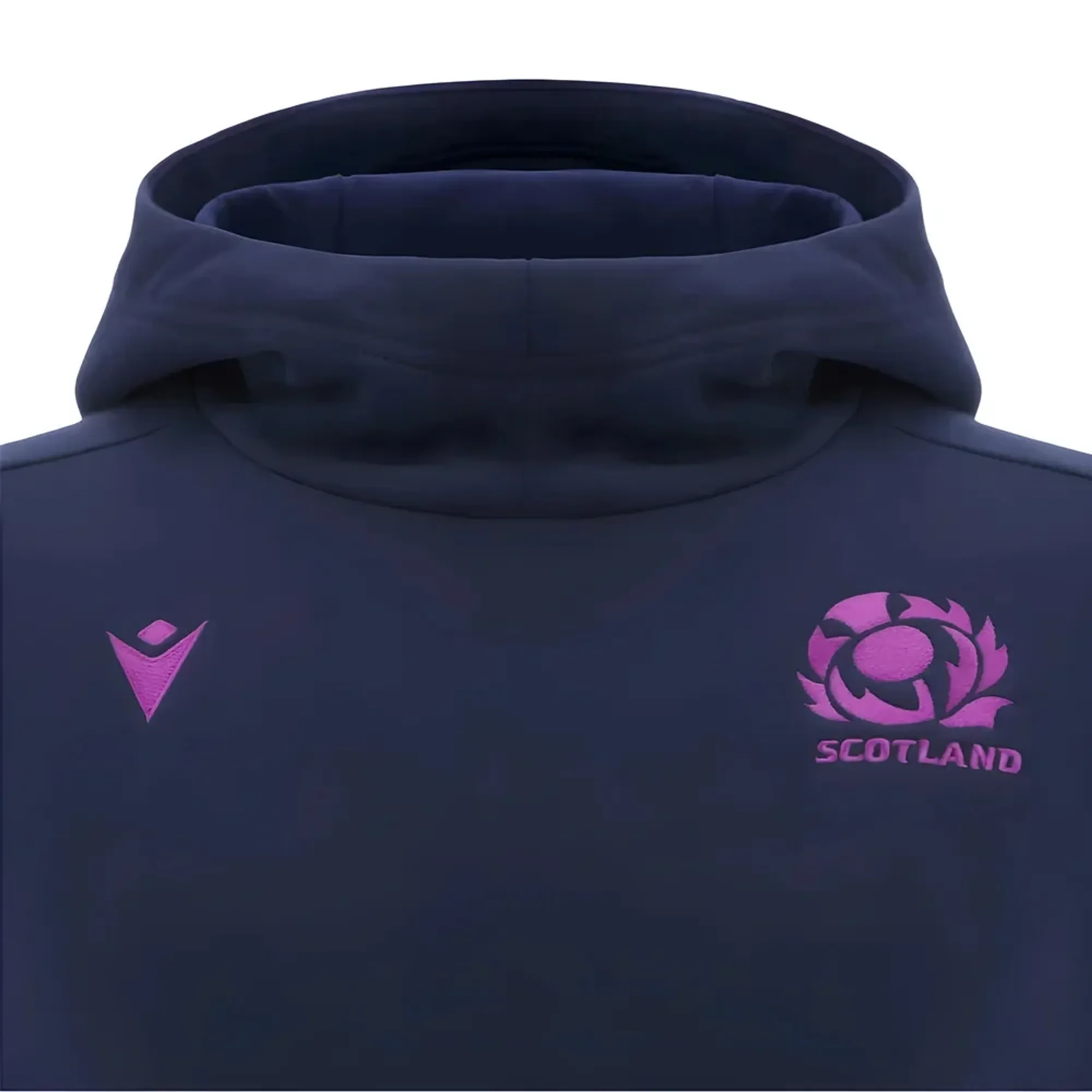 2025-2026 Scotland Rugby Travel Hoody (Navy) - Kids