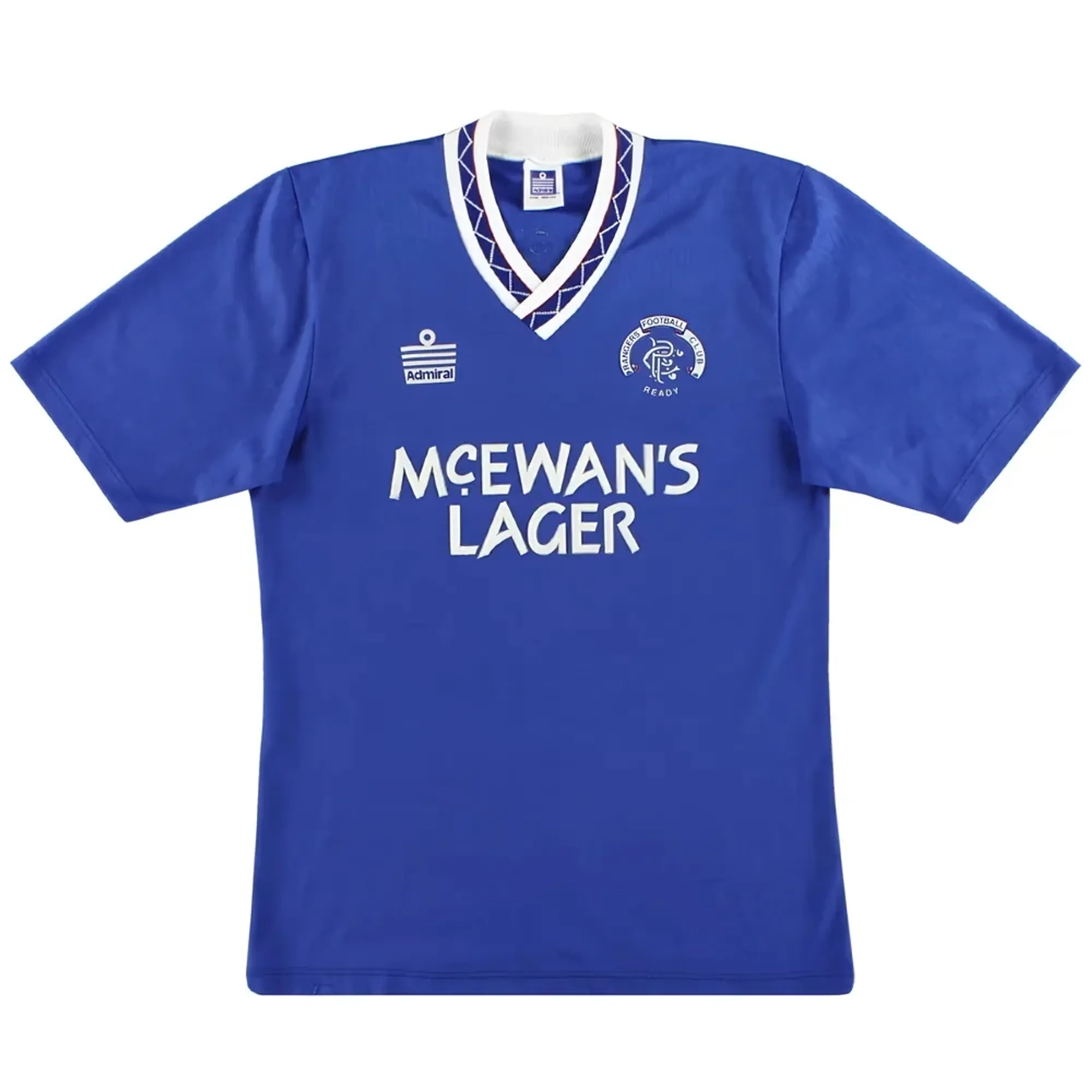 Rangers 1990-1992 Home Shirt (M) (Very Good)