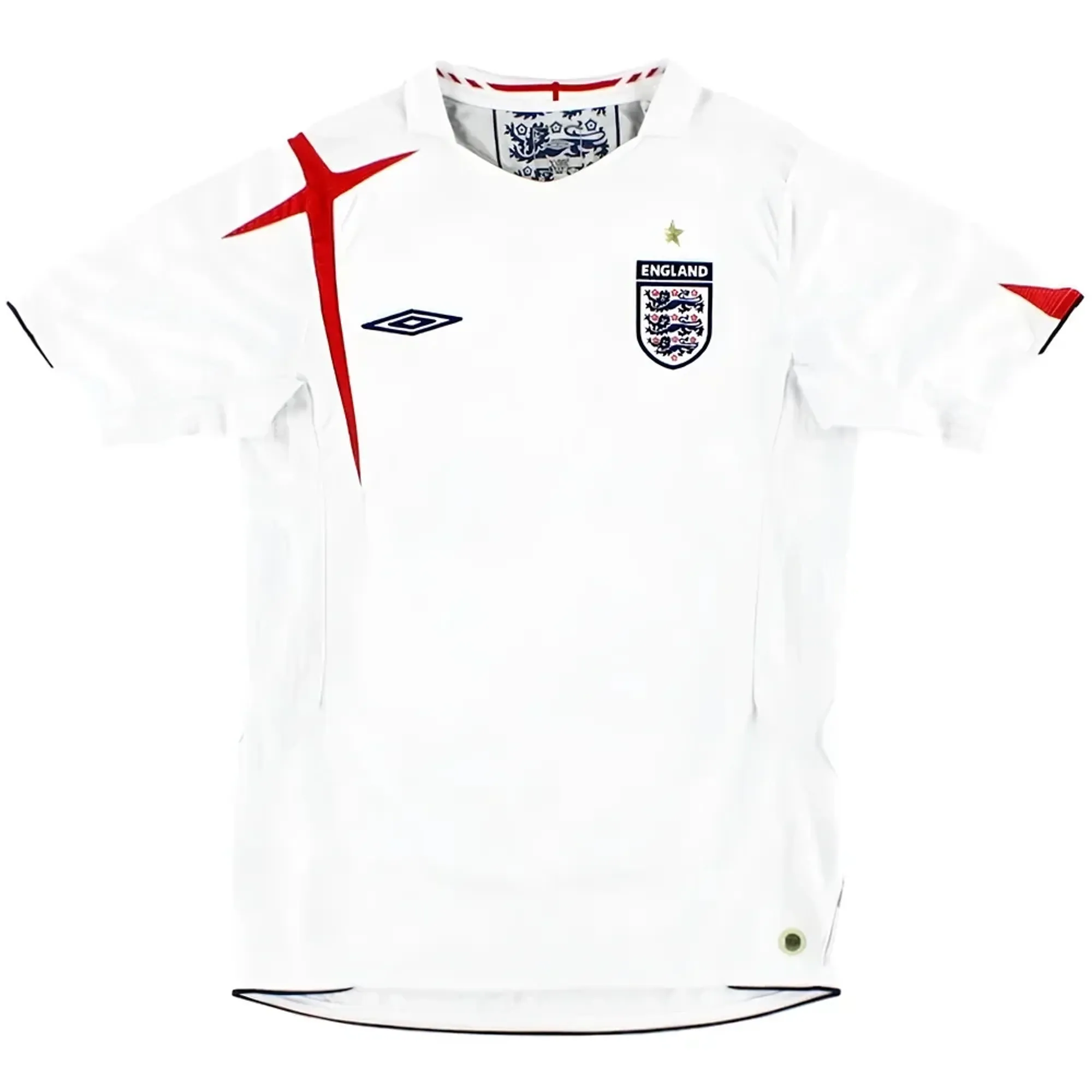 England 2005-2007 Home Shirt (XL) (Excellent)