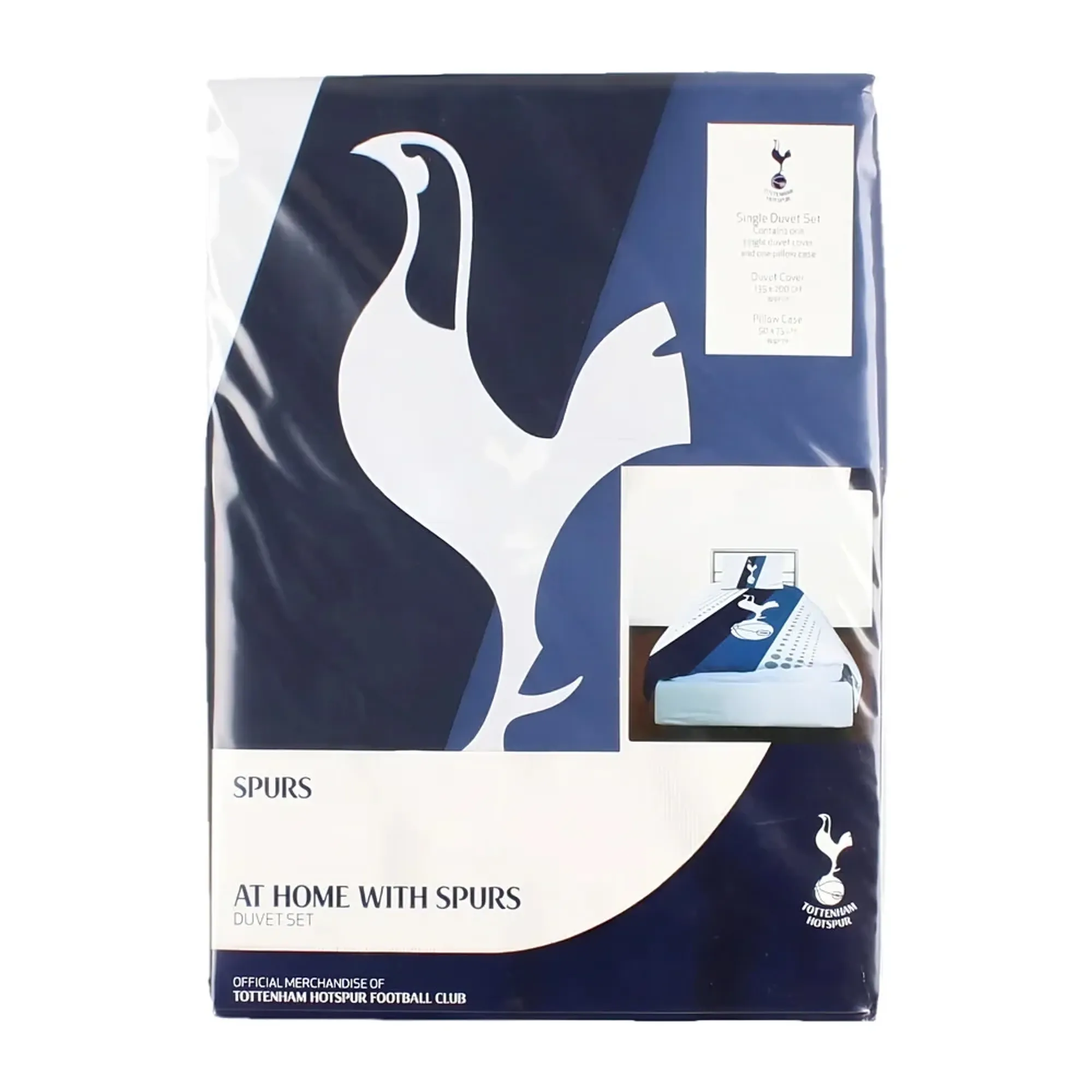 Tottenham Single Duvet Set