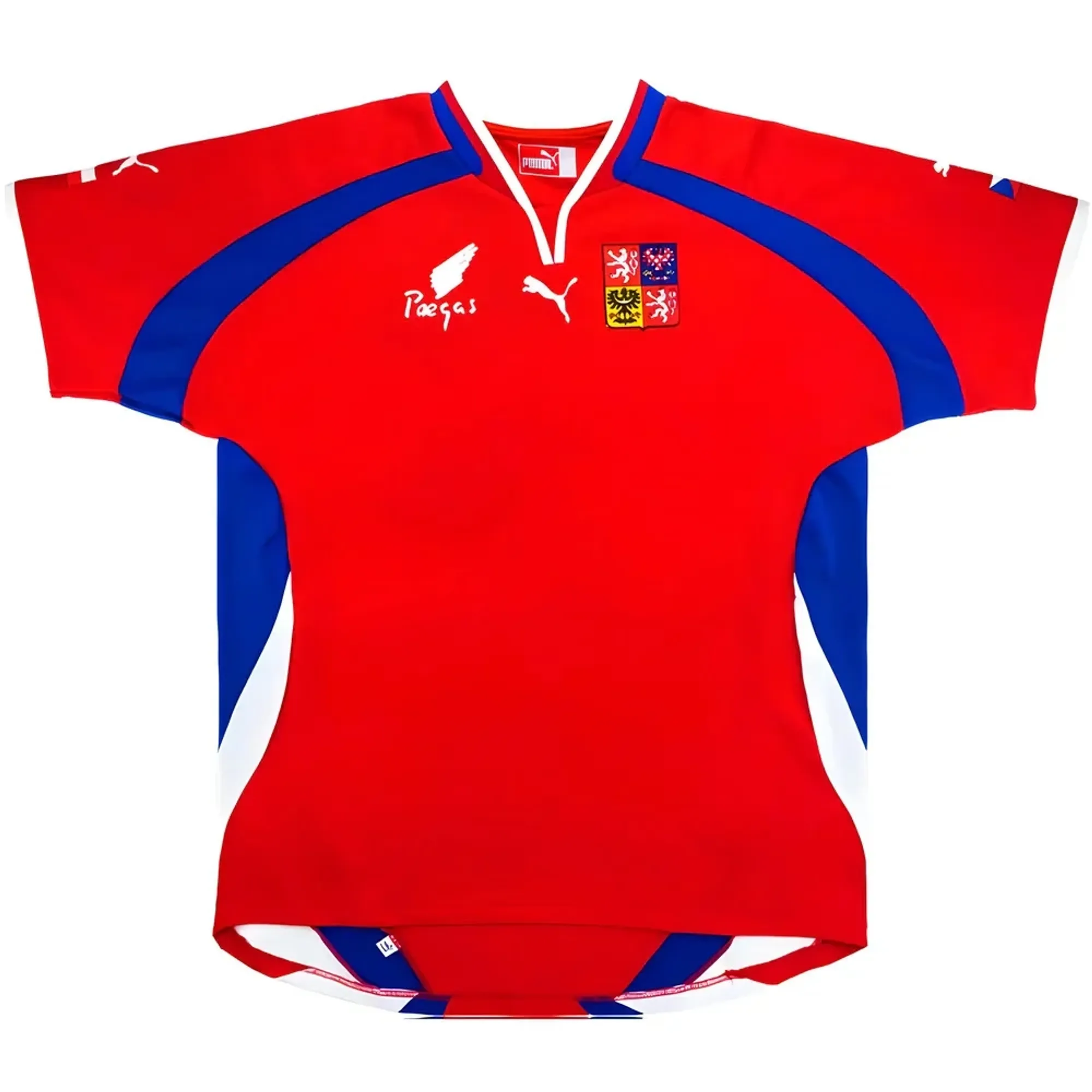 Czech Republic 2000-02 Home Shirt (L) (Very Good)