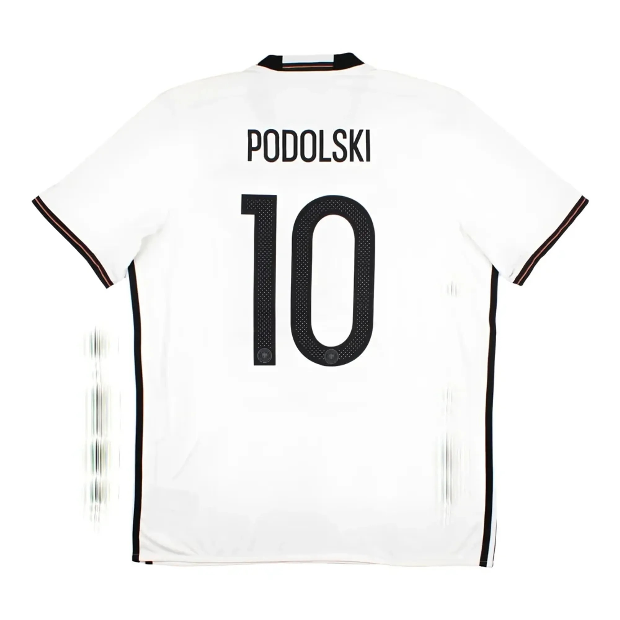 Germany 2016-17 Home Shirt (L) Podolski #10 (Very Good)