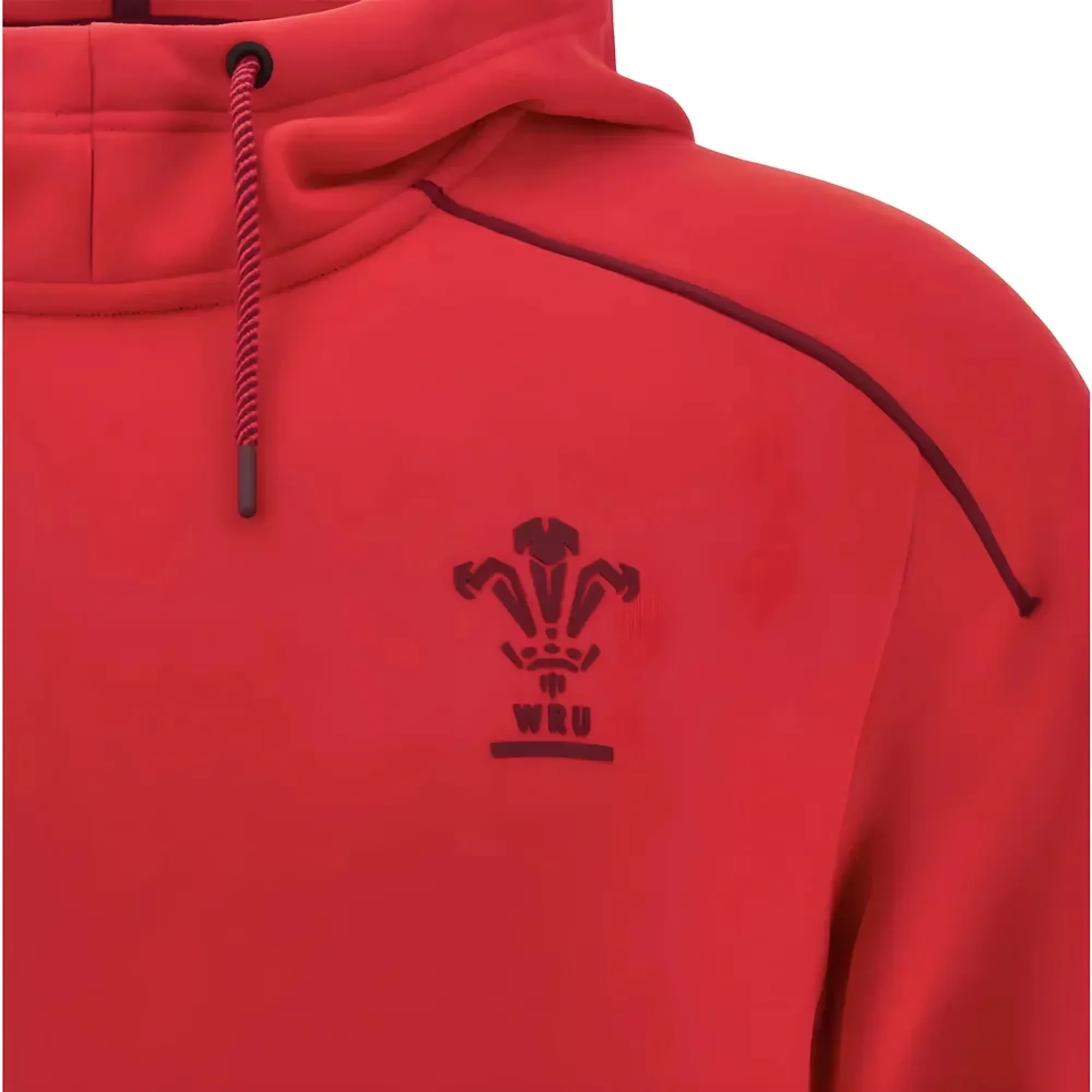 2025-2026 Wales WRU Ath Travel Player Hoody (Red)