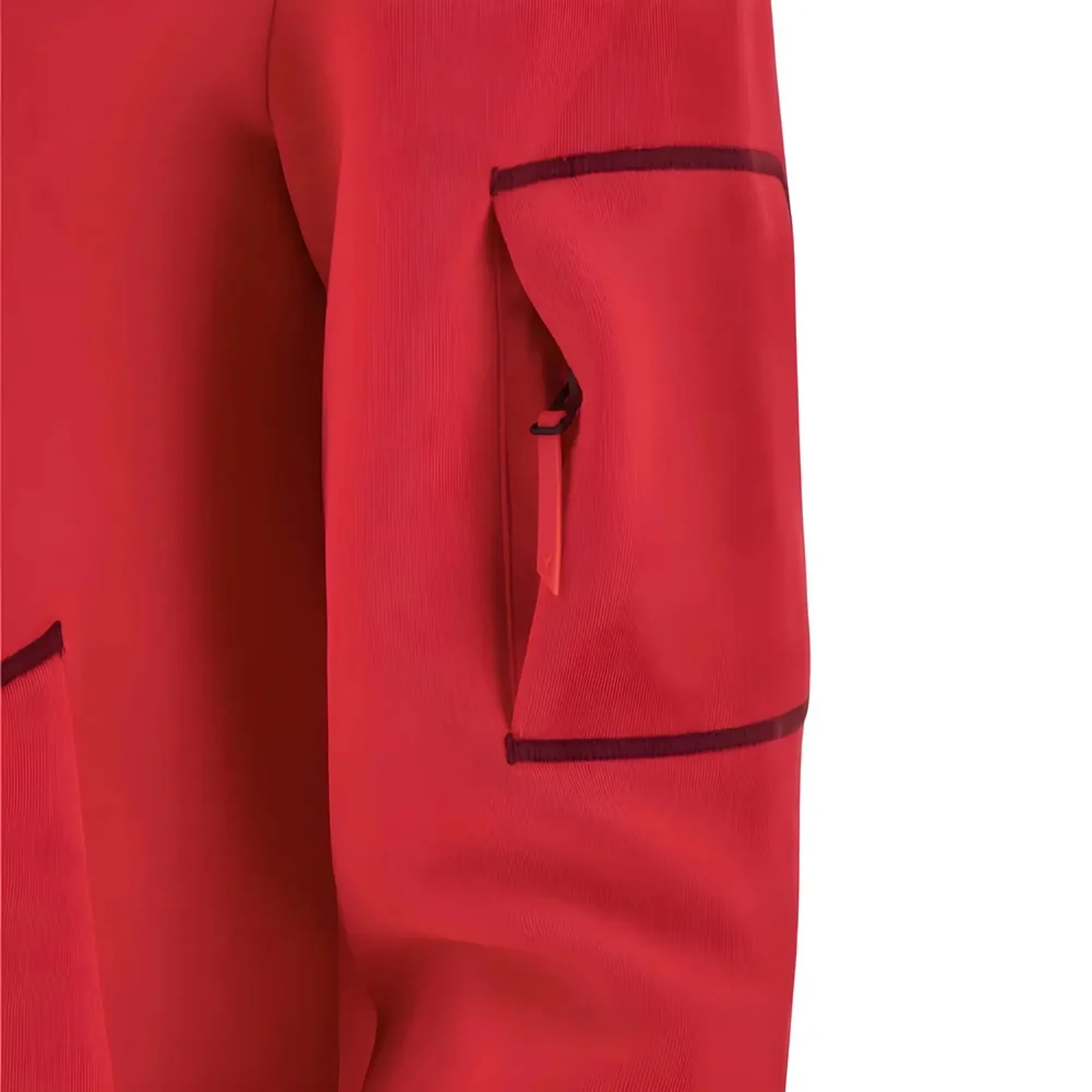 2025-2026 Wales WRU Ath Travel Player Full Zip (Red)