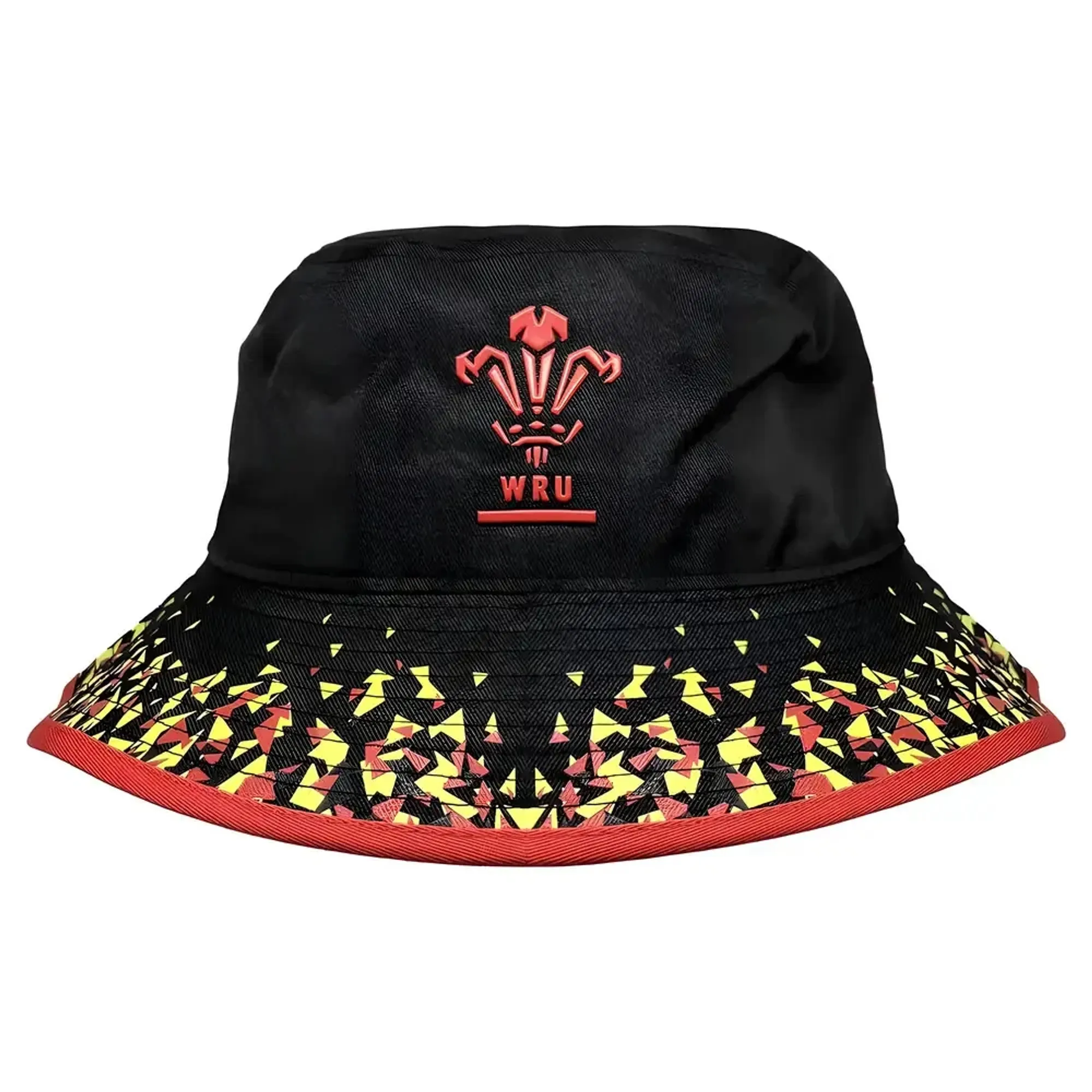 Wp Rugby Hat 2025-2026 Wales WRU Custom Bucket Hat (Black) | 400075690001 | FOOTY.COM