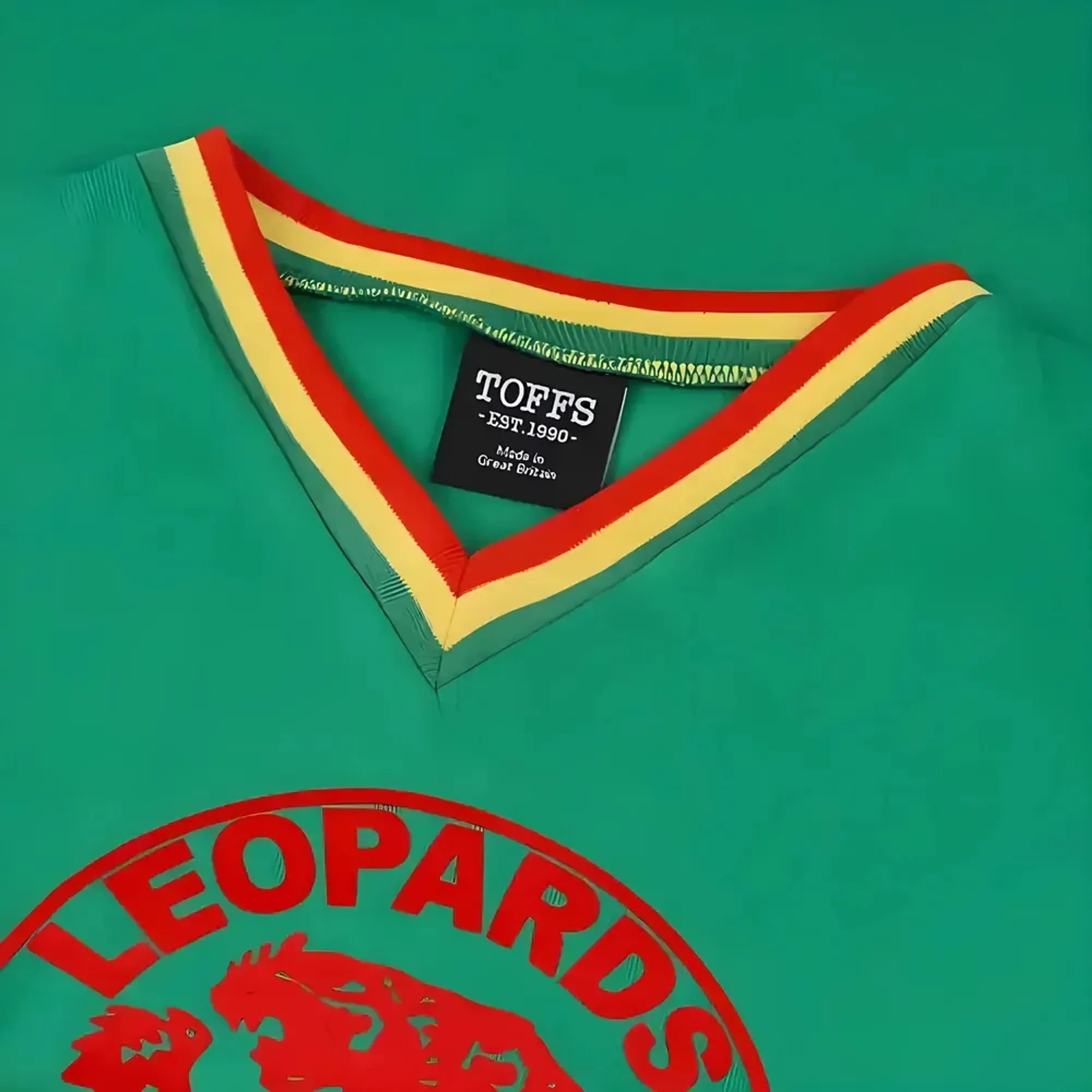 Zaire V-Neck 1974 World Cup Retro Football Shirt