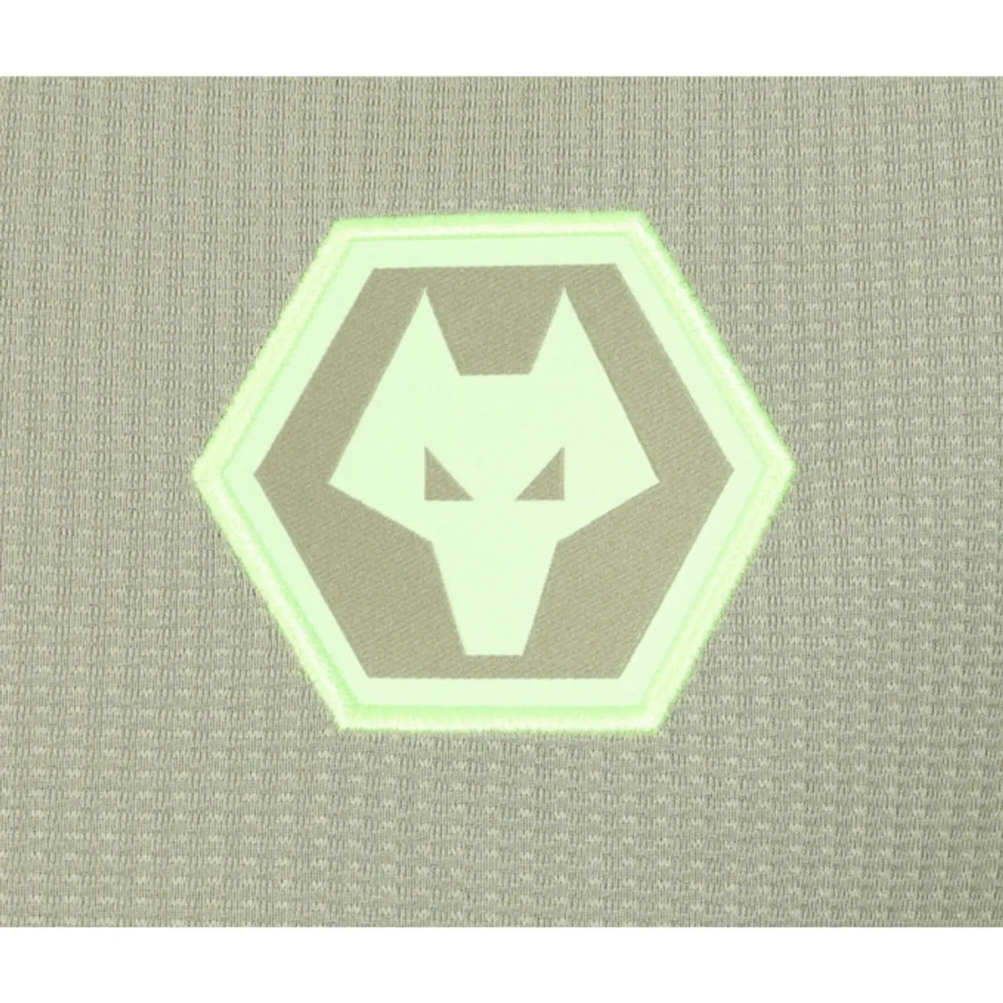 2025-2026 Wolves Players Travel Polo Shirt (Khaki)