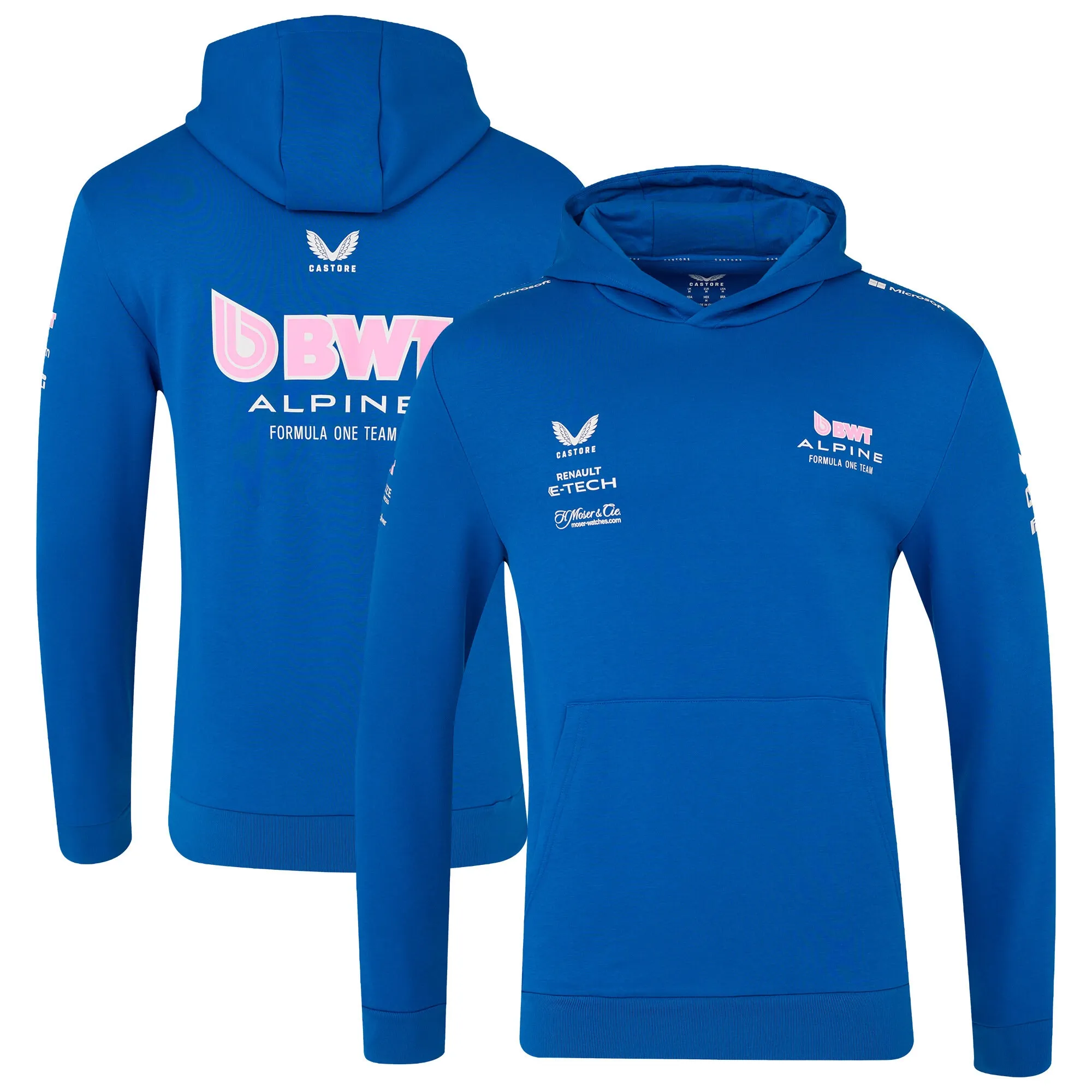2025 Alpine F1 Pullover Hoodie (Blue)