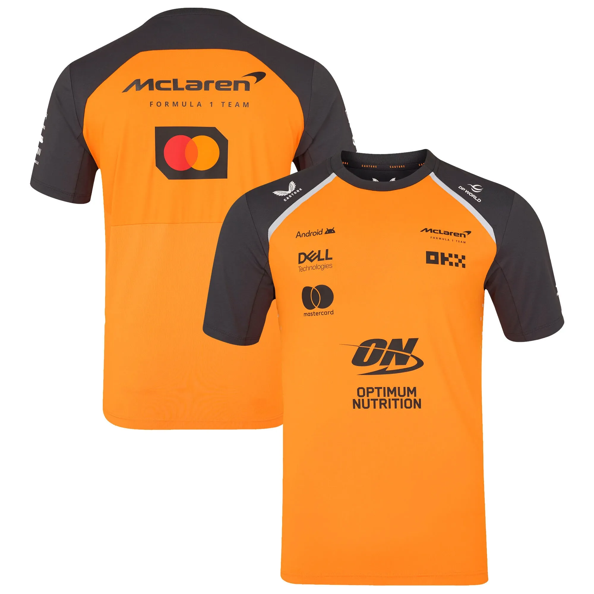 2025 McLaren F1 Team Set Up T-Shirt (Autumn Glory)