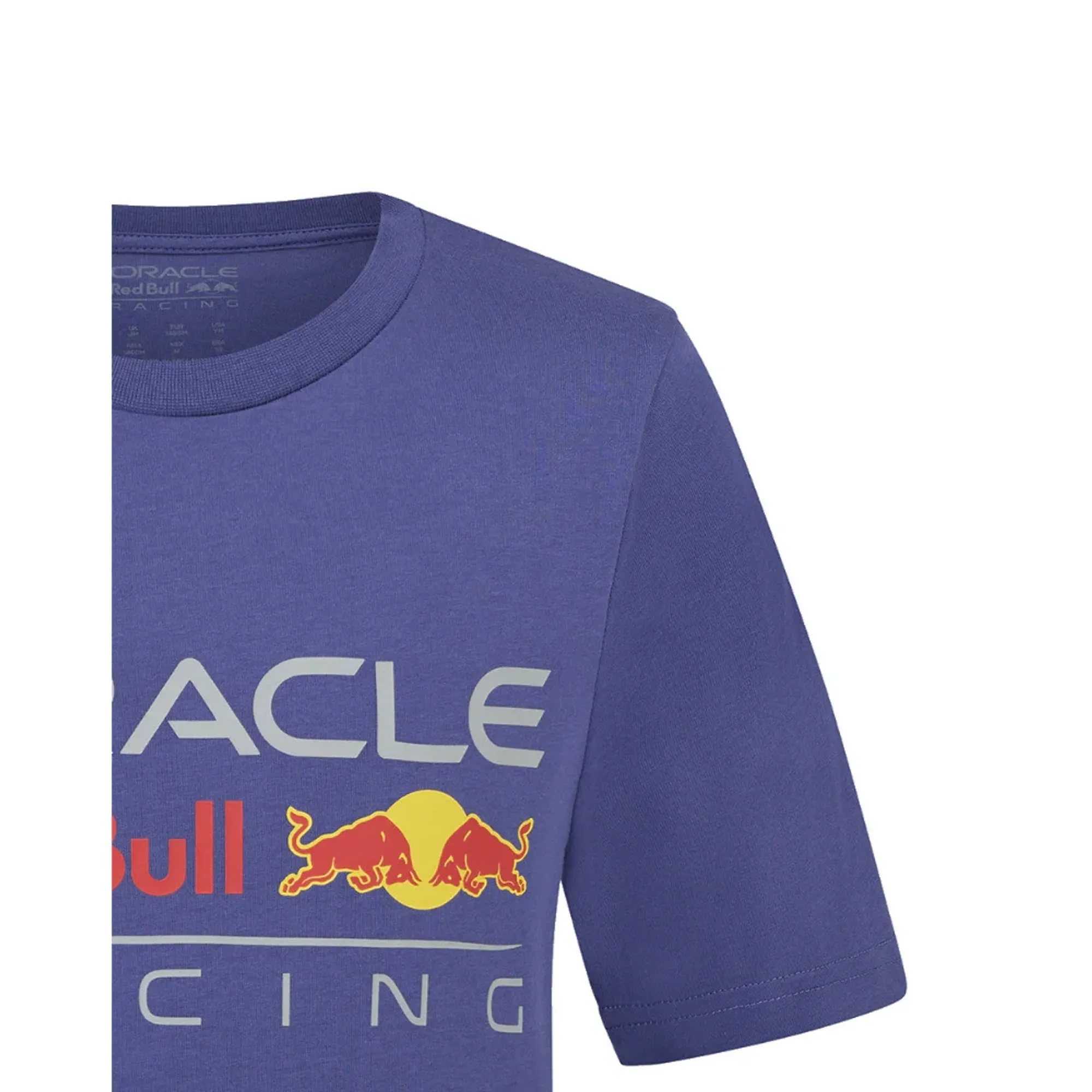 2025 Red Bull Racing Large Front Logo Tee (Skipper Blue) - Kids