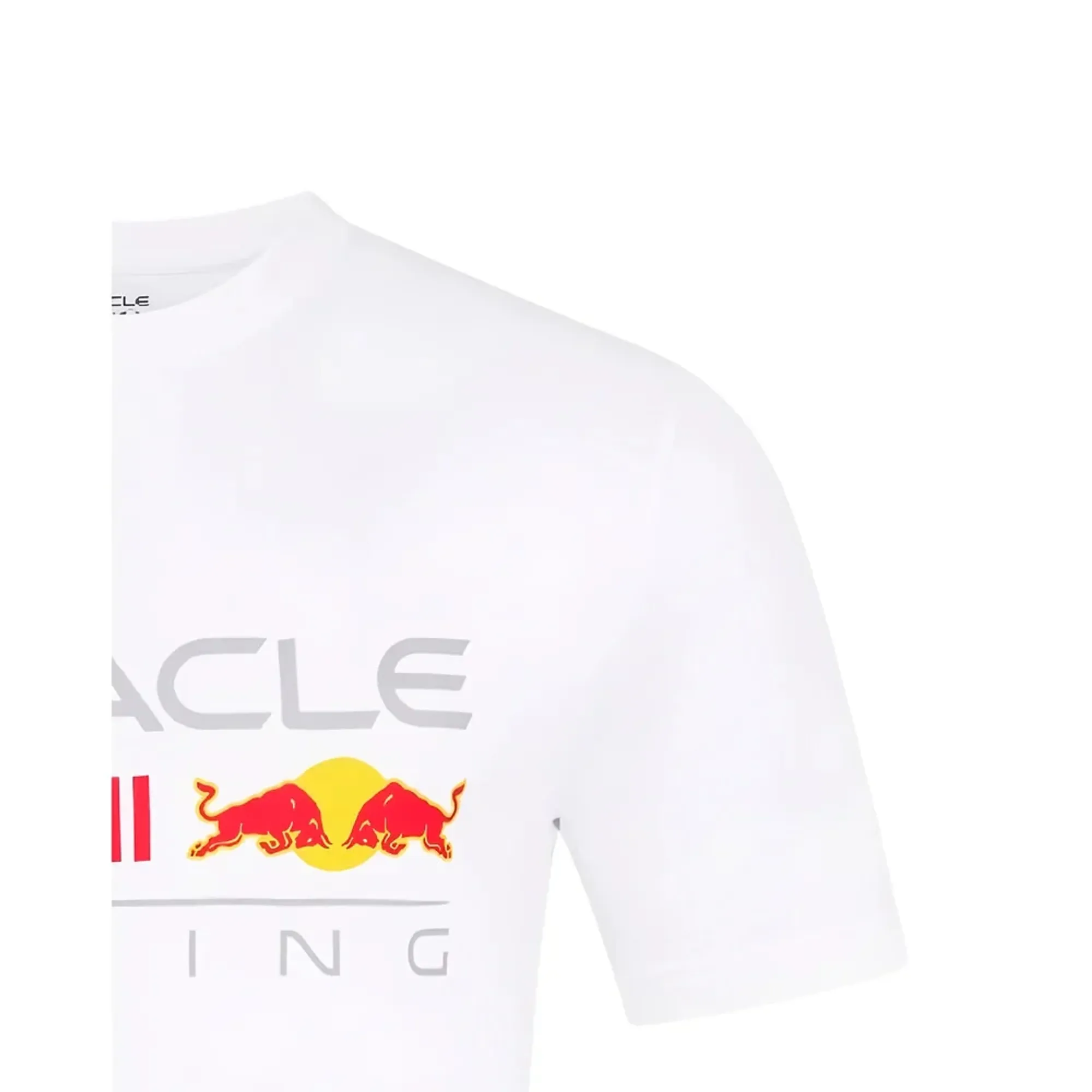 2025 Red Bull Racing Large Front Logo Tee (Bright White)