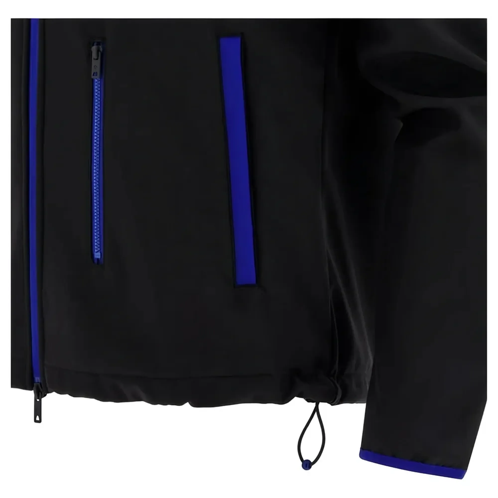 2025 Yamaha Factory Racing Softshell Travel Jacket - Black/Royal