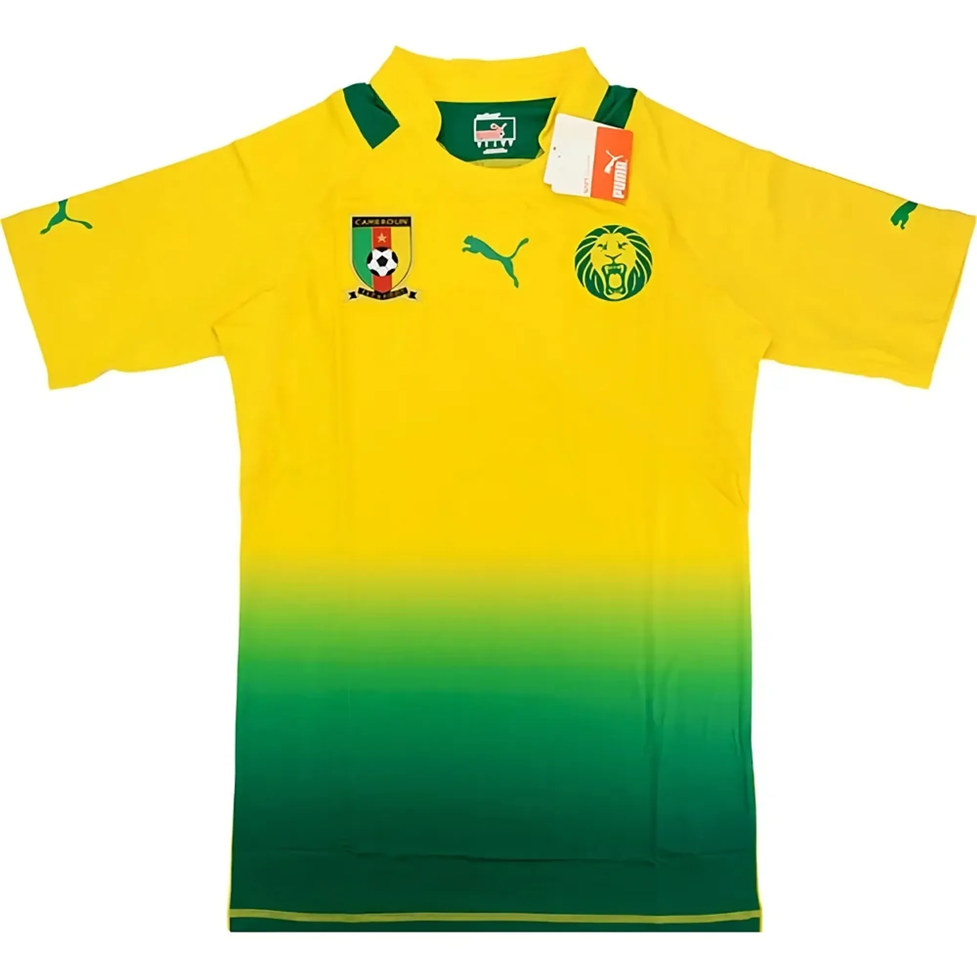 Cameroon 2012-13 Authentic Away Shirt (L) (Mint)