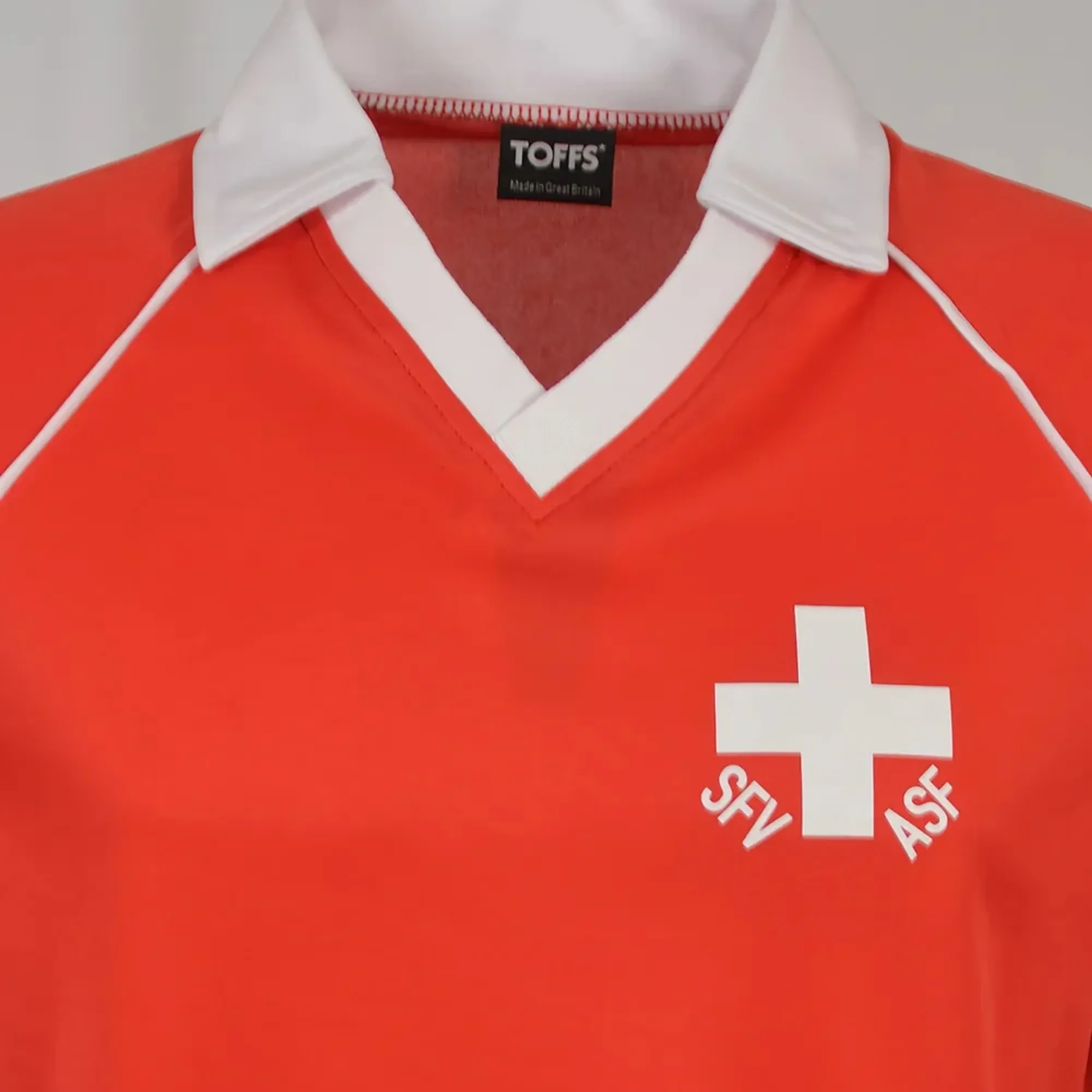 Switzerland 1980 Home Retro Football Shirt