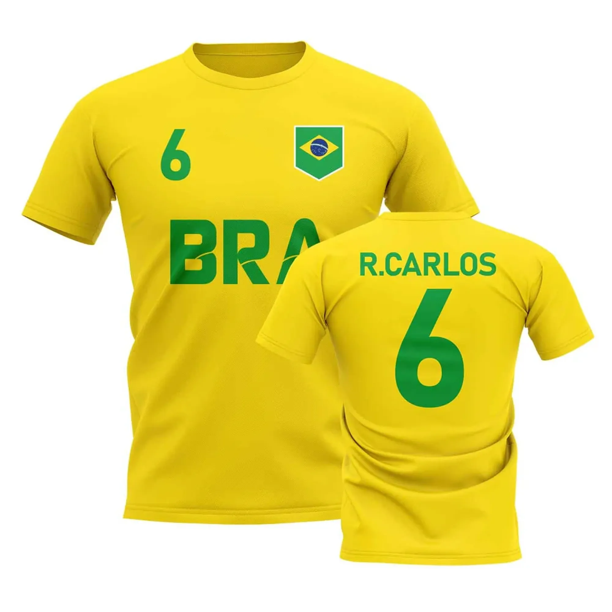 Roberto Carlos Country Code Hero T-Shirt (Yellow)