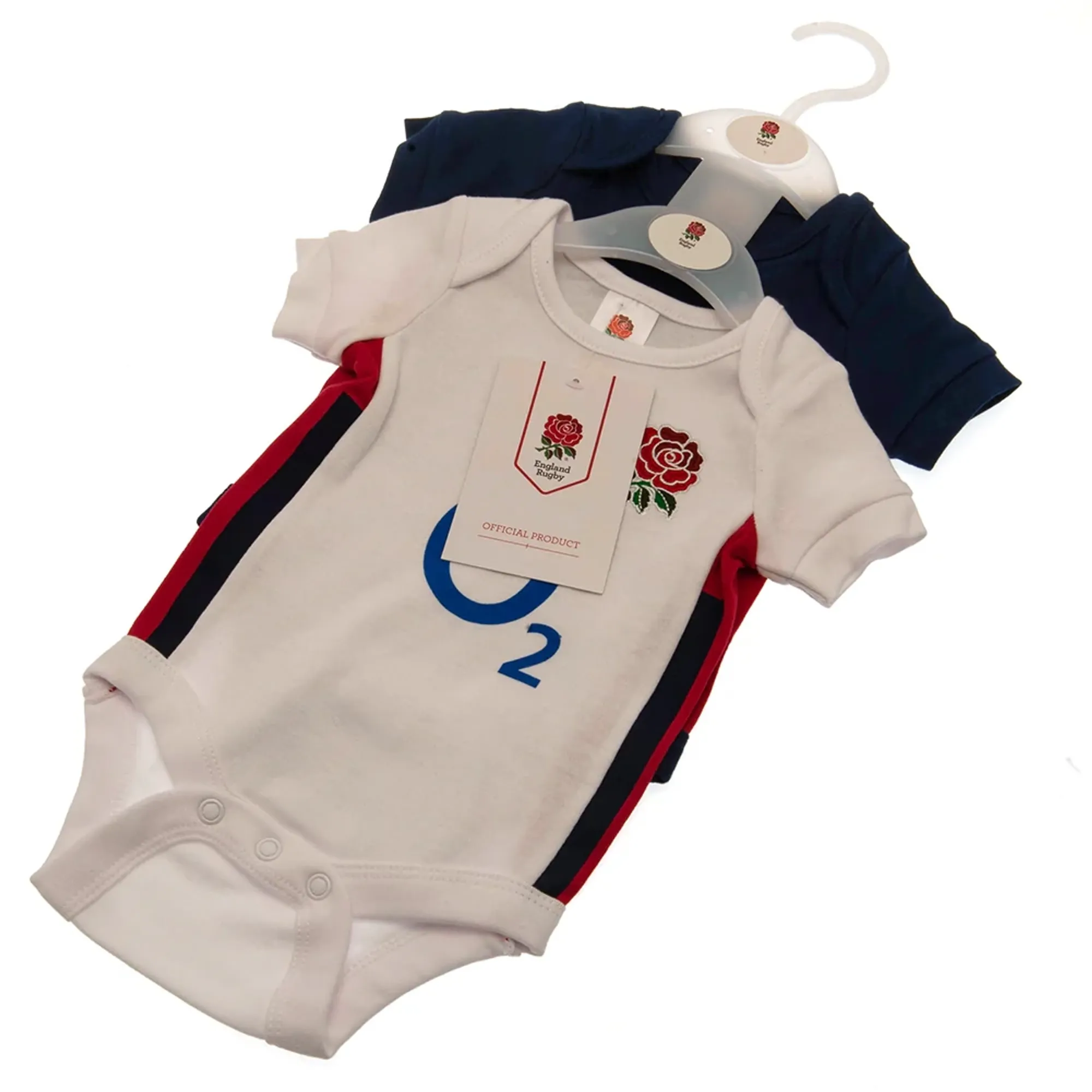 England RFU 2 Pack Bodysuit 9-12 Mths RB